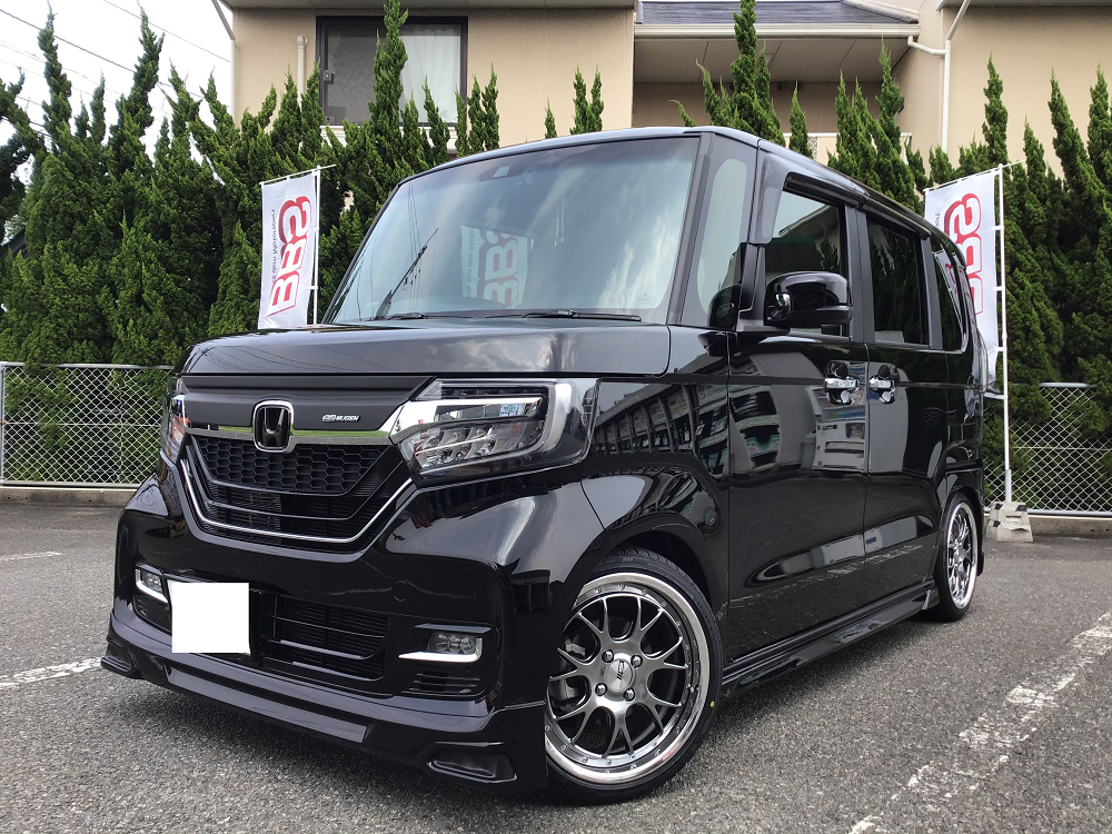 N Boxカスタム Ssrホイール装着 ホンダ N Boxカスタム ホイール タイヤ ホイール関連 タイヤ ホイール交換 サービス事例 タイヤ館 徳島 徳島県のタイヤ カー用品ショップ タイヤからはじまる トータルカーメンテナンス タイヤ館グループ