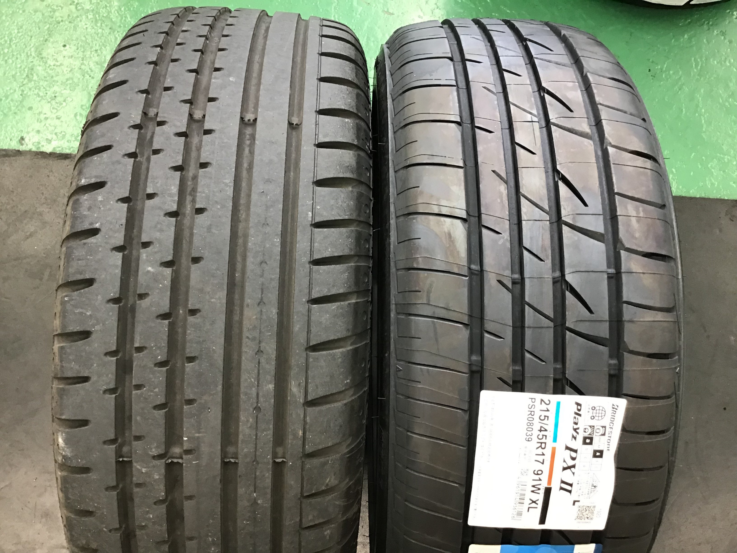 メルセデス・ベンツ「Ｂクラス」Ｗ245 タイヤ交換 ２０５/５５Ｒ１６