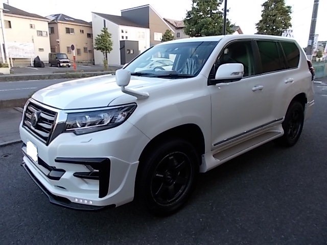 好事例集】TOYOTAランドクルーザープラド150系 ローダウンサス
