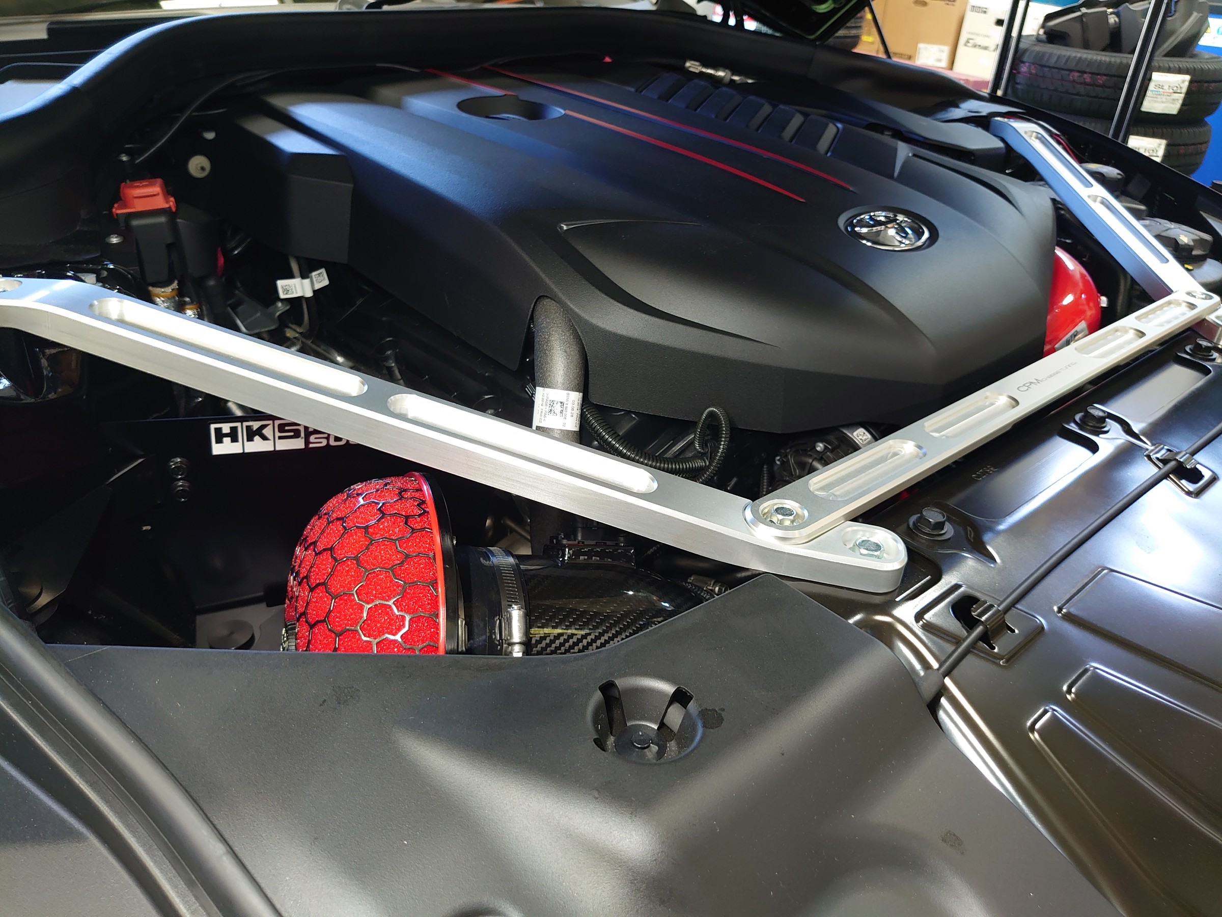 A90 GR Supra (スープラ) HKS DRY CARBON RACING SUCTION 装着しました