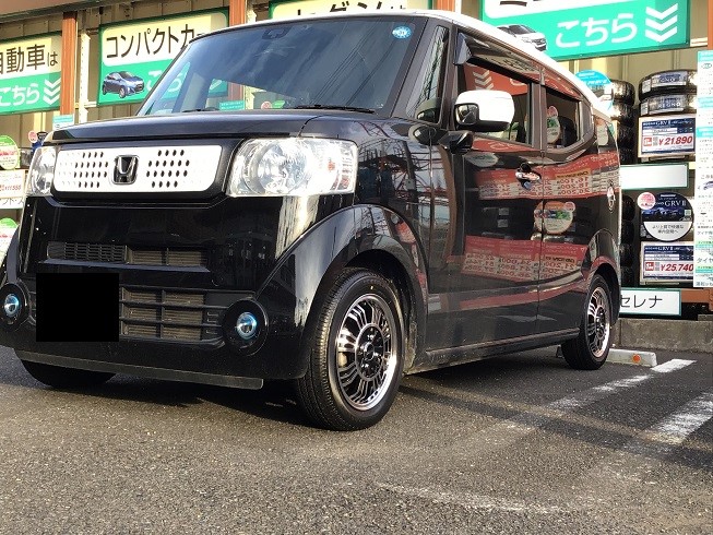 ホンダ Nスラッシュ ビートステージSD－C 14インチホイール取付