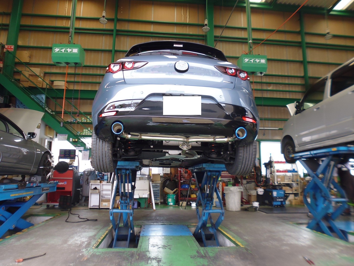 MAZDA3 odula マフラー 車検適用 （Odula・BP MAZDA3 ファスト