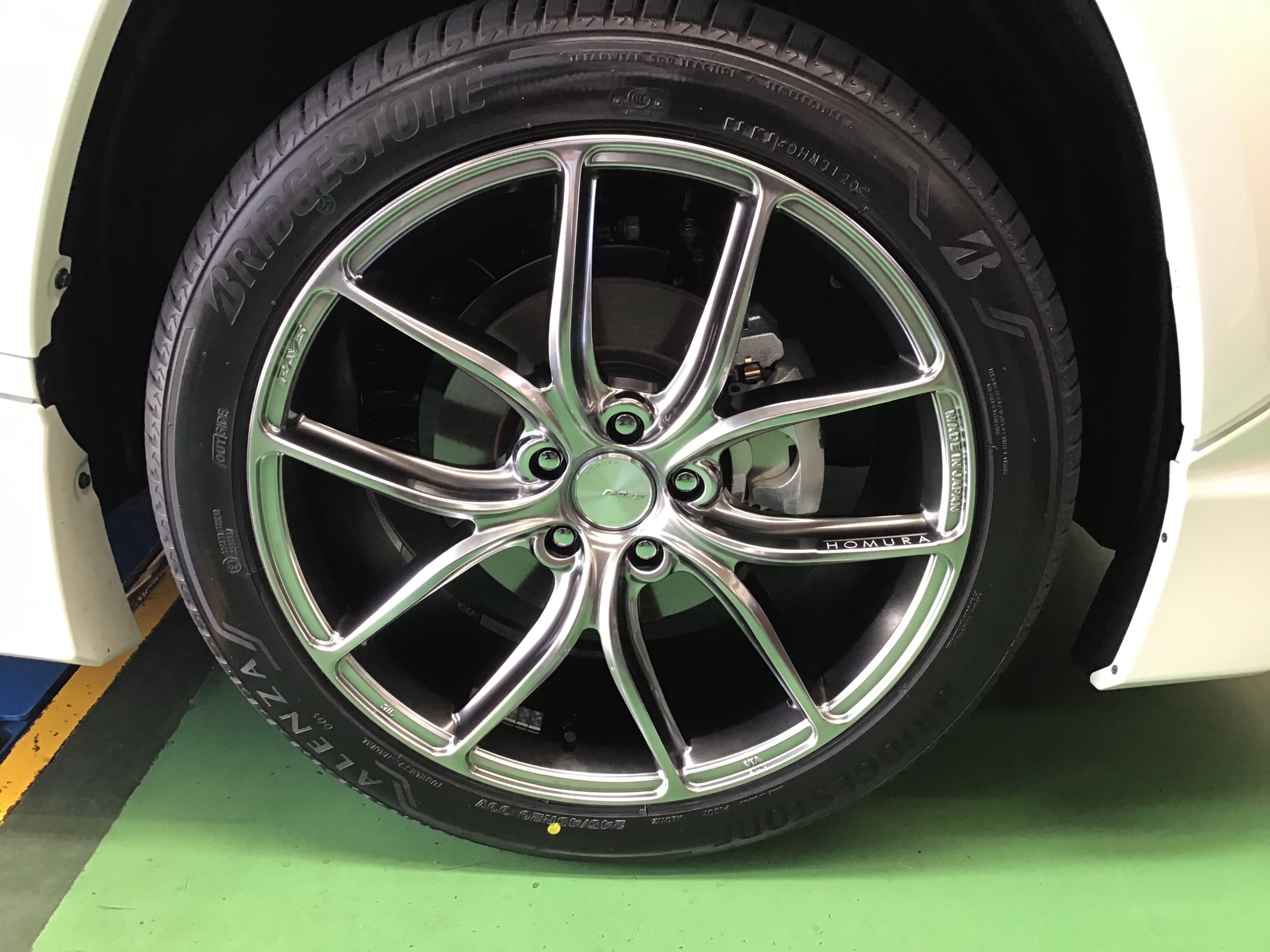 RAYS：HOMURA取り付け！ | トヨタ RAV4 ホイール タイヤ・ホイール関連