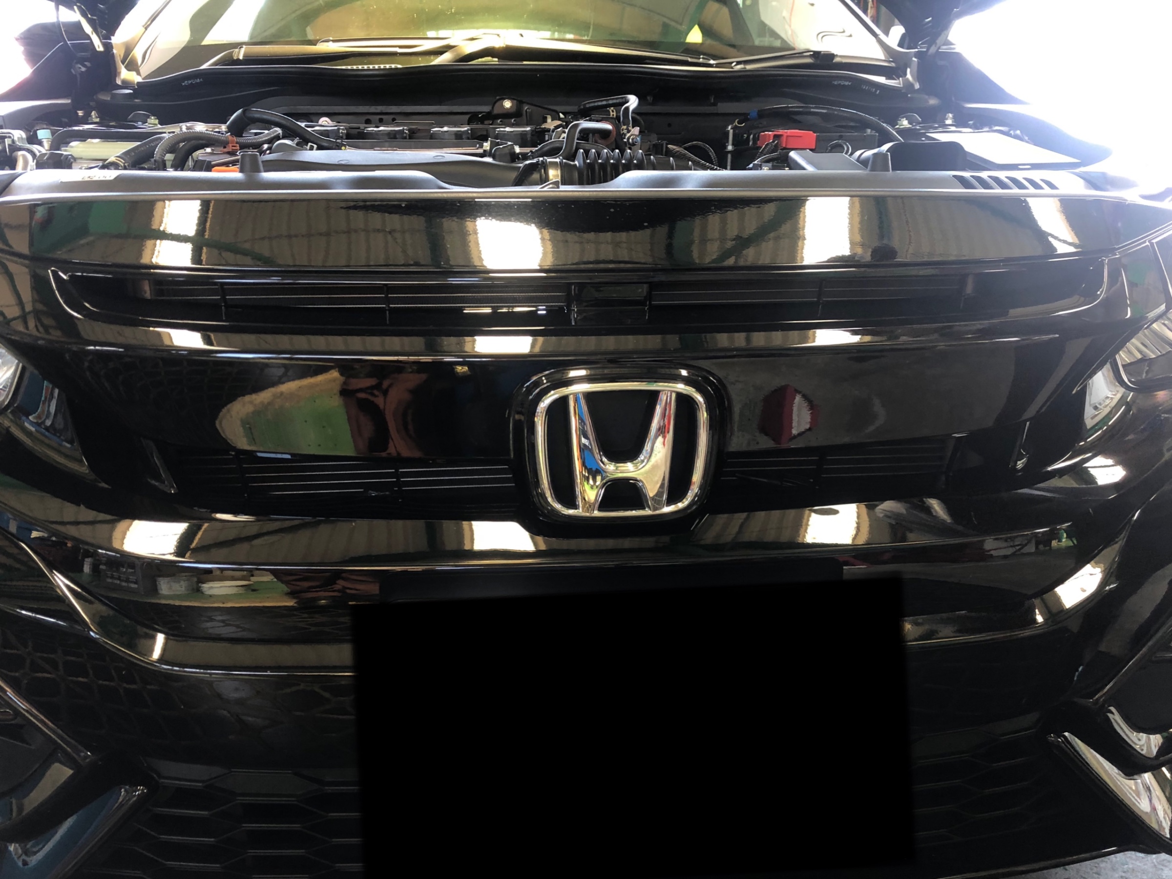 シビックFK7 フロントグリルアンダーシート - 長野県松本市の
