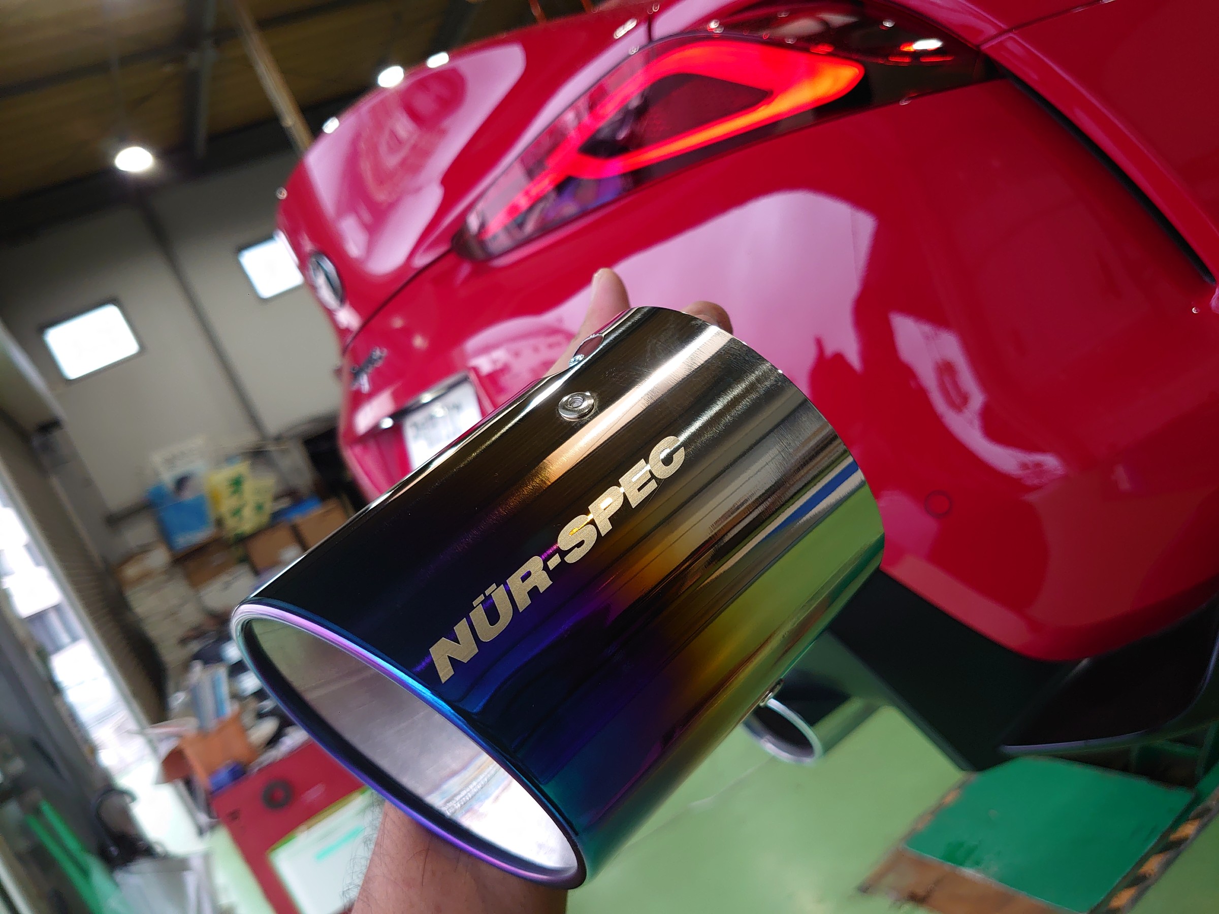 0 Gr Supra スープラ Blitz Nur Spec Finisher Vsr 装着しました トヨタ スープラ その他 パーツ取付 マフラー類メーター類取付 技術サービス施工事例 タイヤ館 福岡東 タイヤからはじまる トータルカーメンテナンス タイヤ館グループ