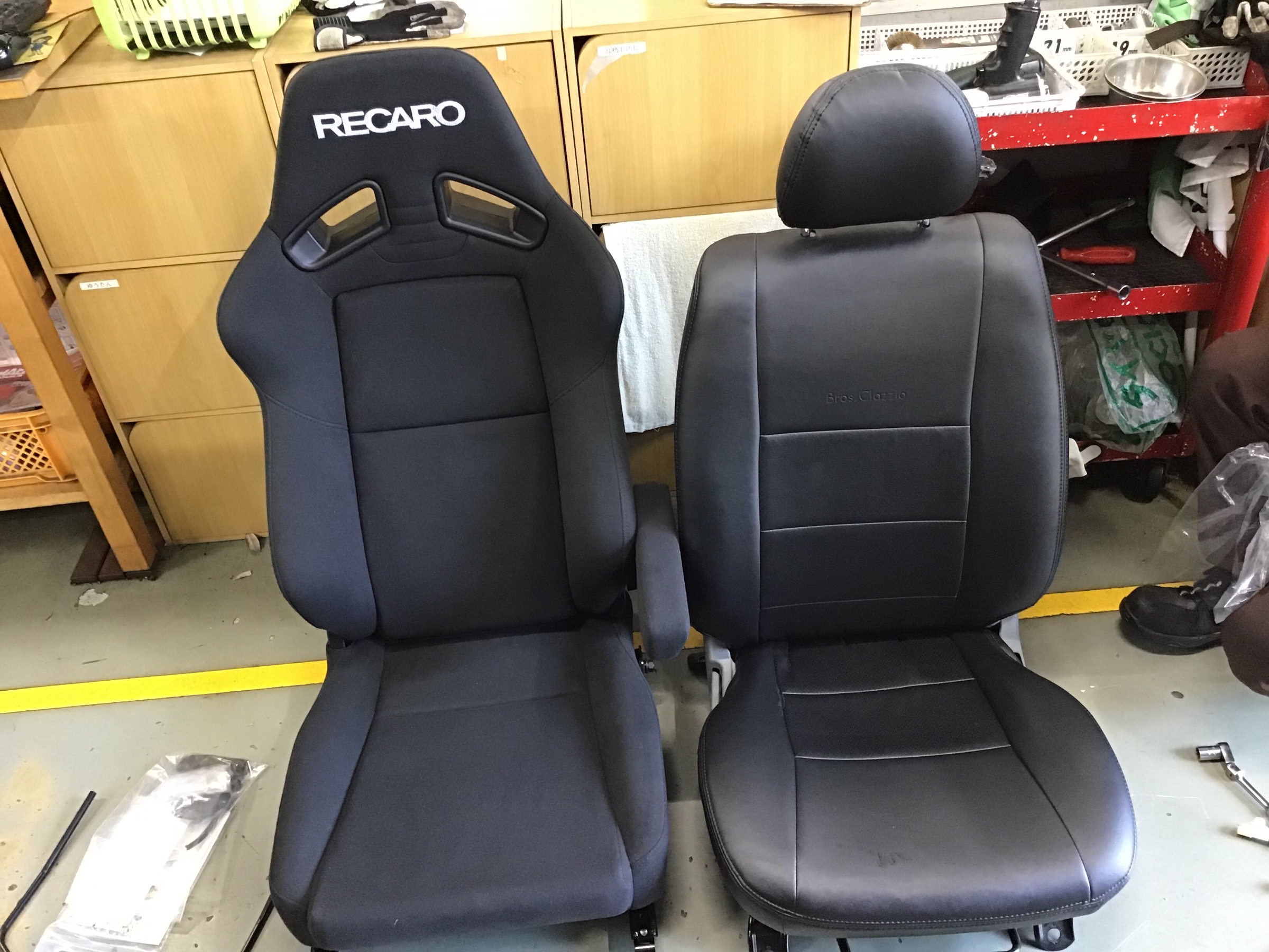 ハイエースにレカロ取り付けました！ | トヨタ ハイエース その他