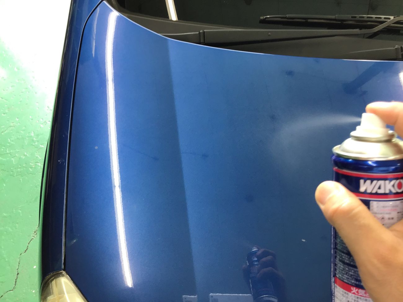 検証実験 Wako S バリアスコートの実力を再確認 スタッフ日記 タイヤ館 草津 タイヤからはじまる トータルカーメンテナンス タイヤ館グループ