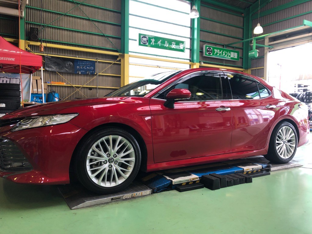 現行カムリ（70系）RS-R TI2000 ダウンサス 値下げしました。