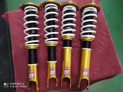 ロードスター ｎｄ5ｒｃ ｈｋｓ Hypermax4 Gt spec とりつけました ゞ マツダ ロードスター その他 パーツ取付 サスペンション取付 作業日記 タイヤ館 春日 タイヤからはじまる トータルカーメンテナンス タイヤ館グループ