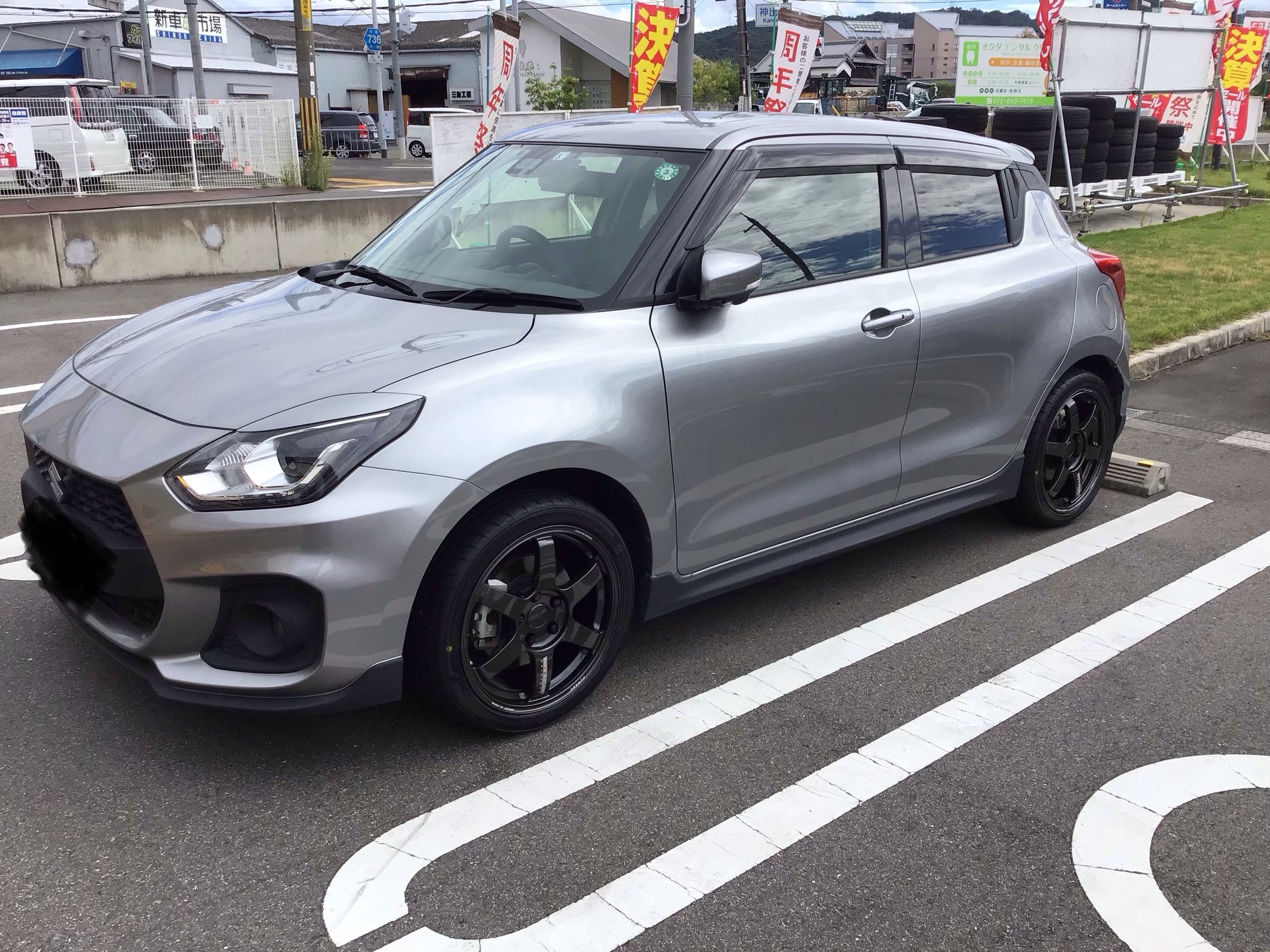 スイフトスポーツ×レイズTE37SAGA x POTENZA S007A | スズキ スイフト