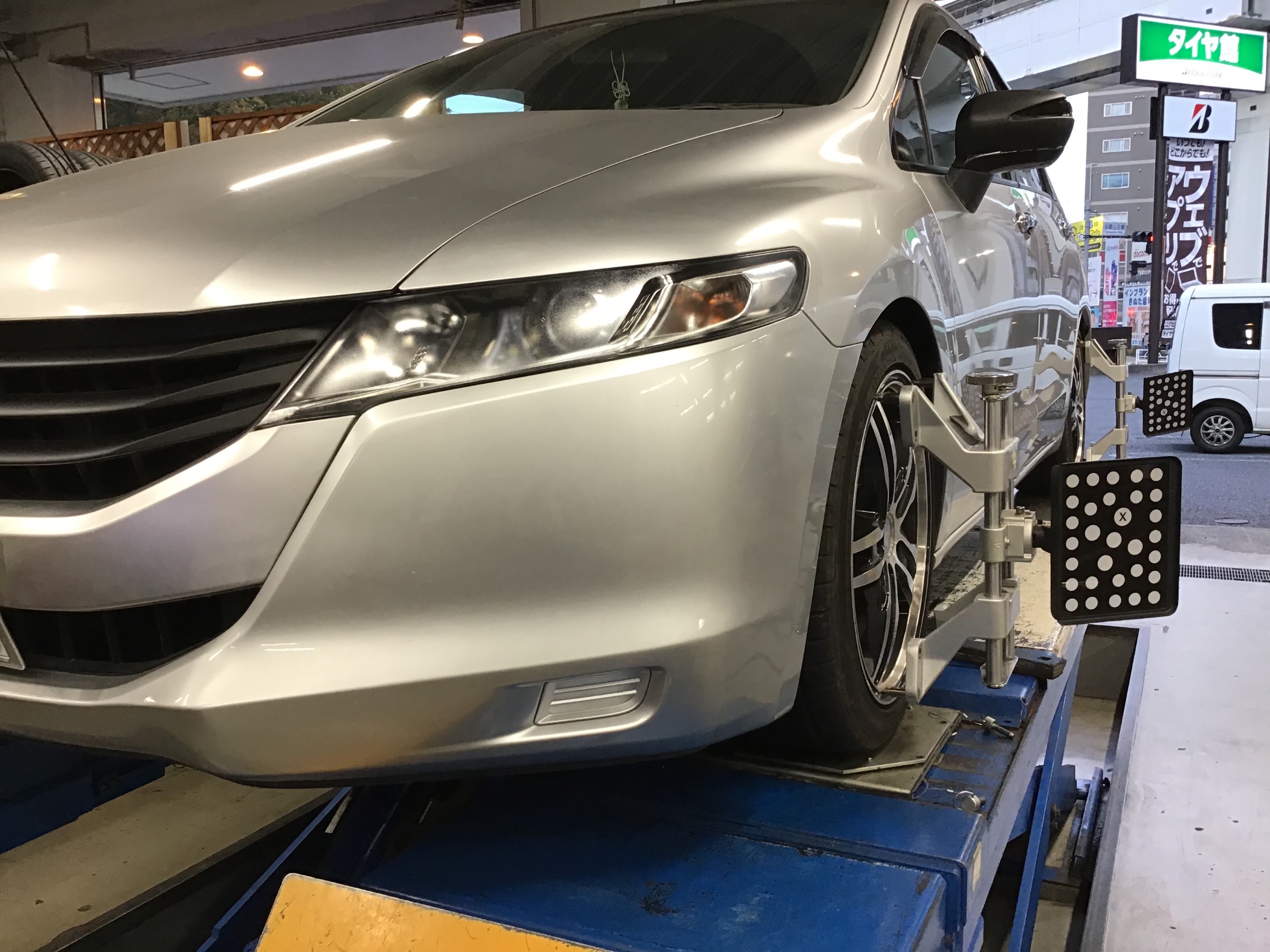 オデッセイ車高調取り付け実施。 | 店舗おススメ情報 | タイヤ館