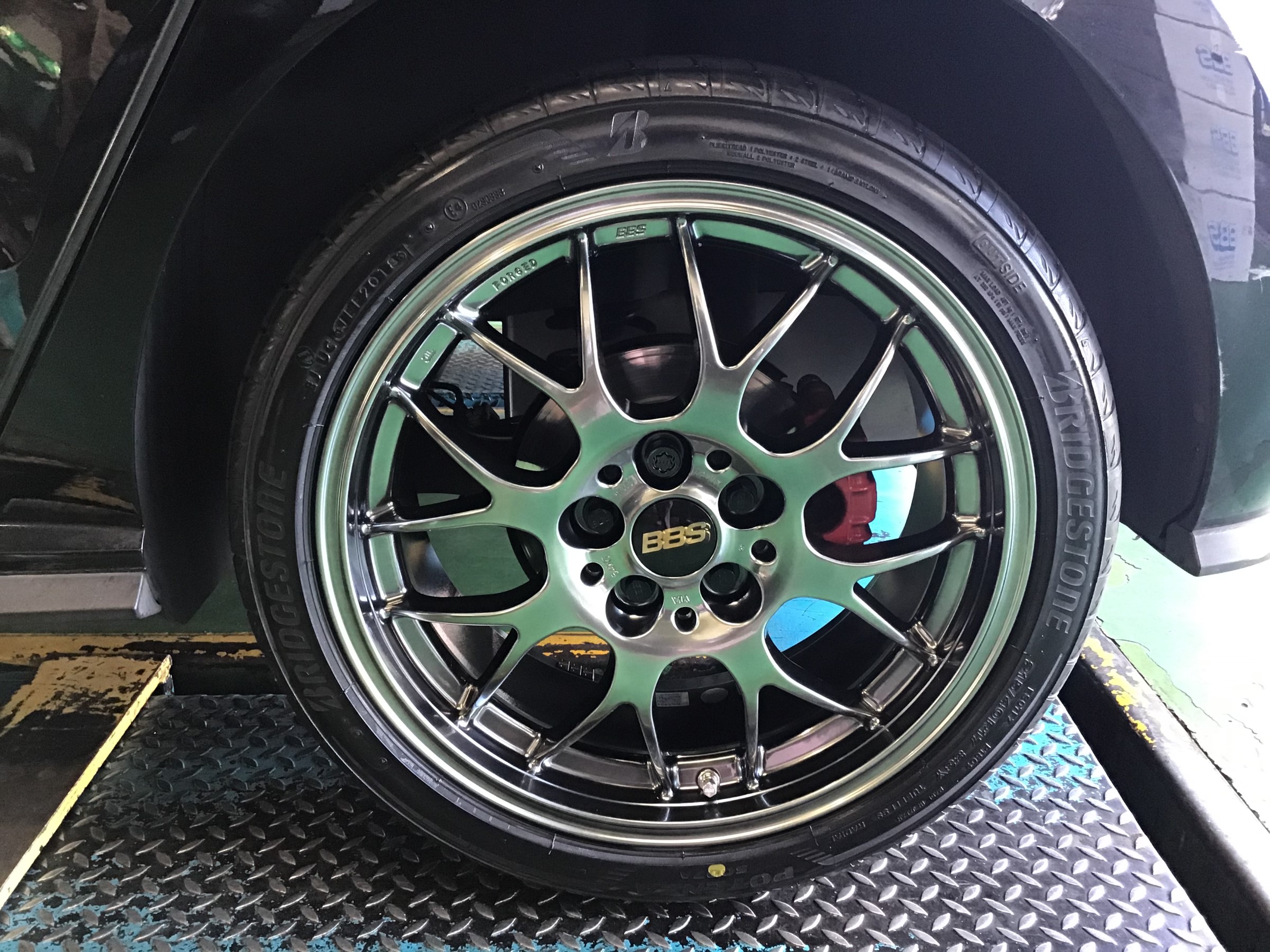 BBSタイヤ＆ホイールセット取付(*^^*) | 店舗おススメ情報 | タイヤ館