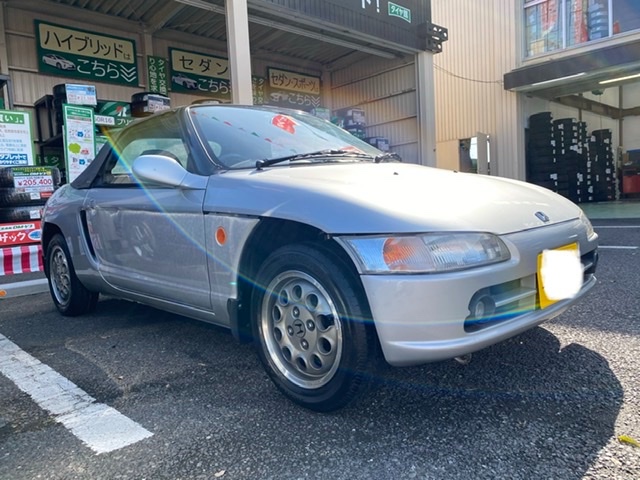 ホンダ PP1 ビート】タイヤ交換を行いました | 店舗おススメ情報