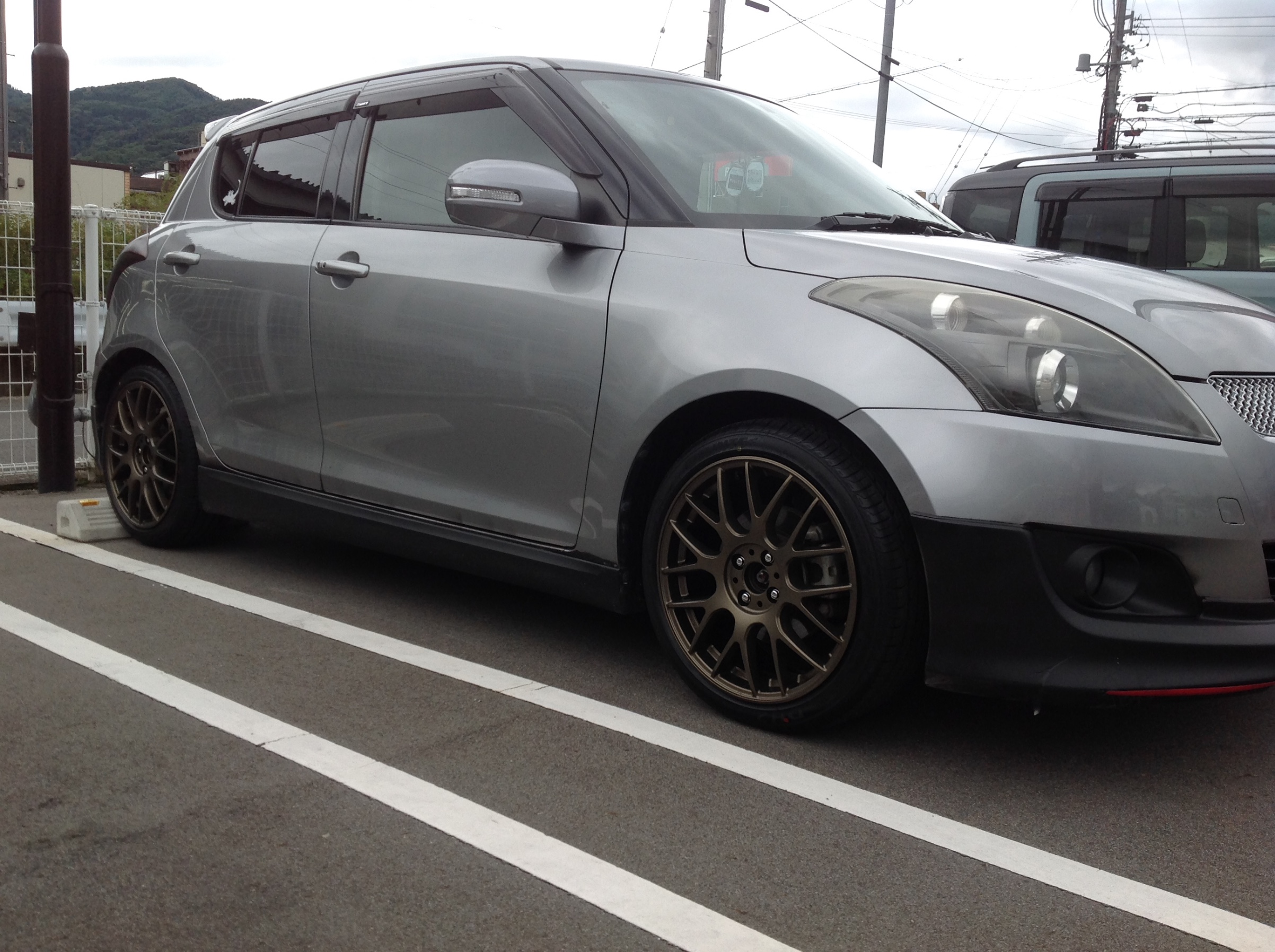 スイフト×WORK EMOTION M8R 装着！ | スズキ スイフト ホイール タイヤ 