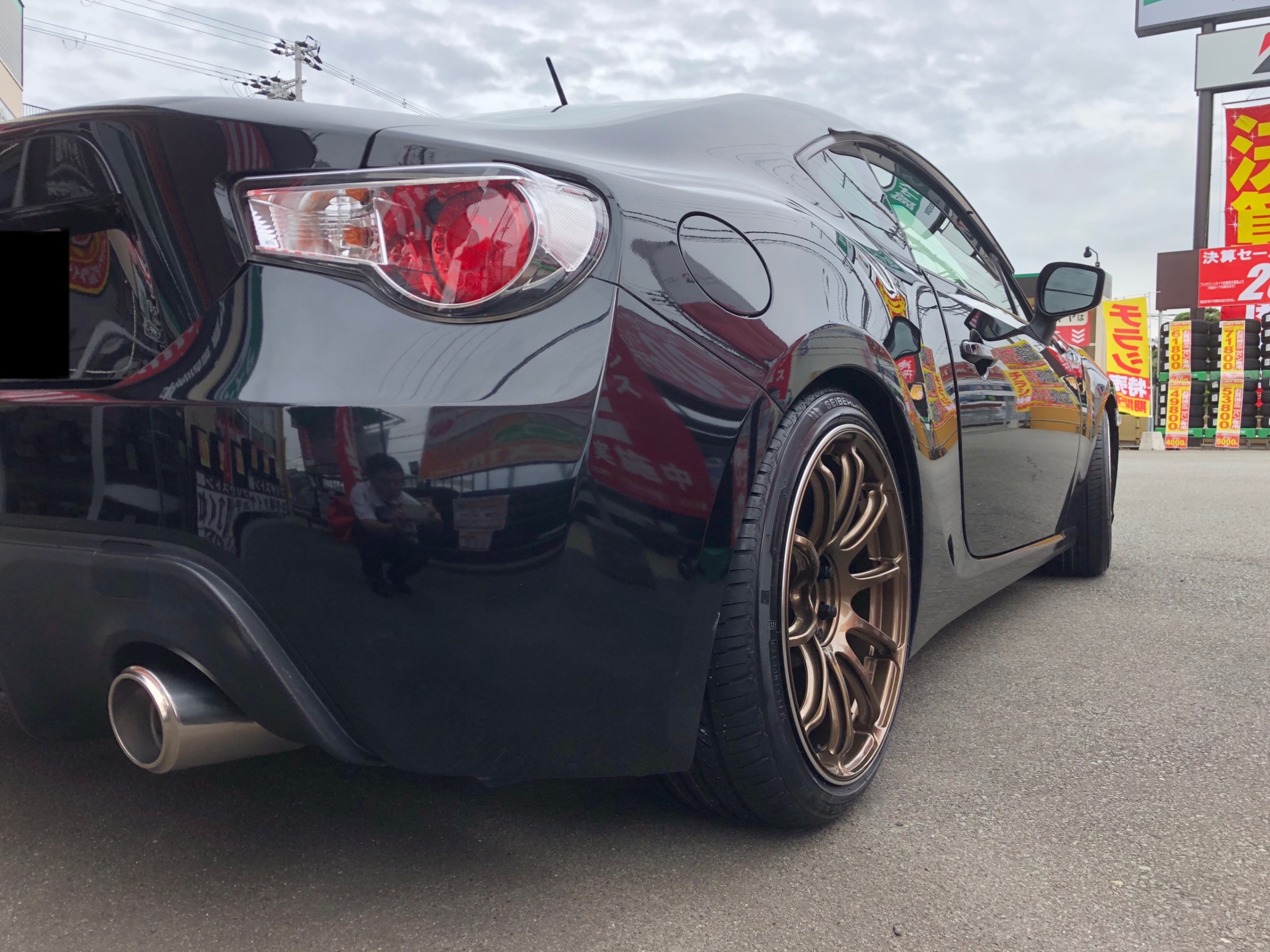 86 ZN６ 車高調特注装着(^^)/ | トヨタ 86 ホイール タイヤ・ホイール