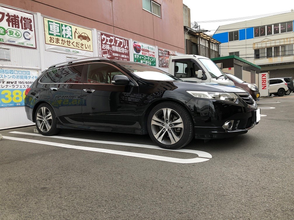 アコードツアラーの足廻り交換 | ホンダ アコードツアラー | サービス