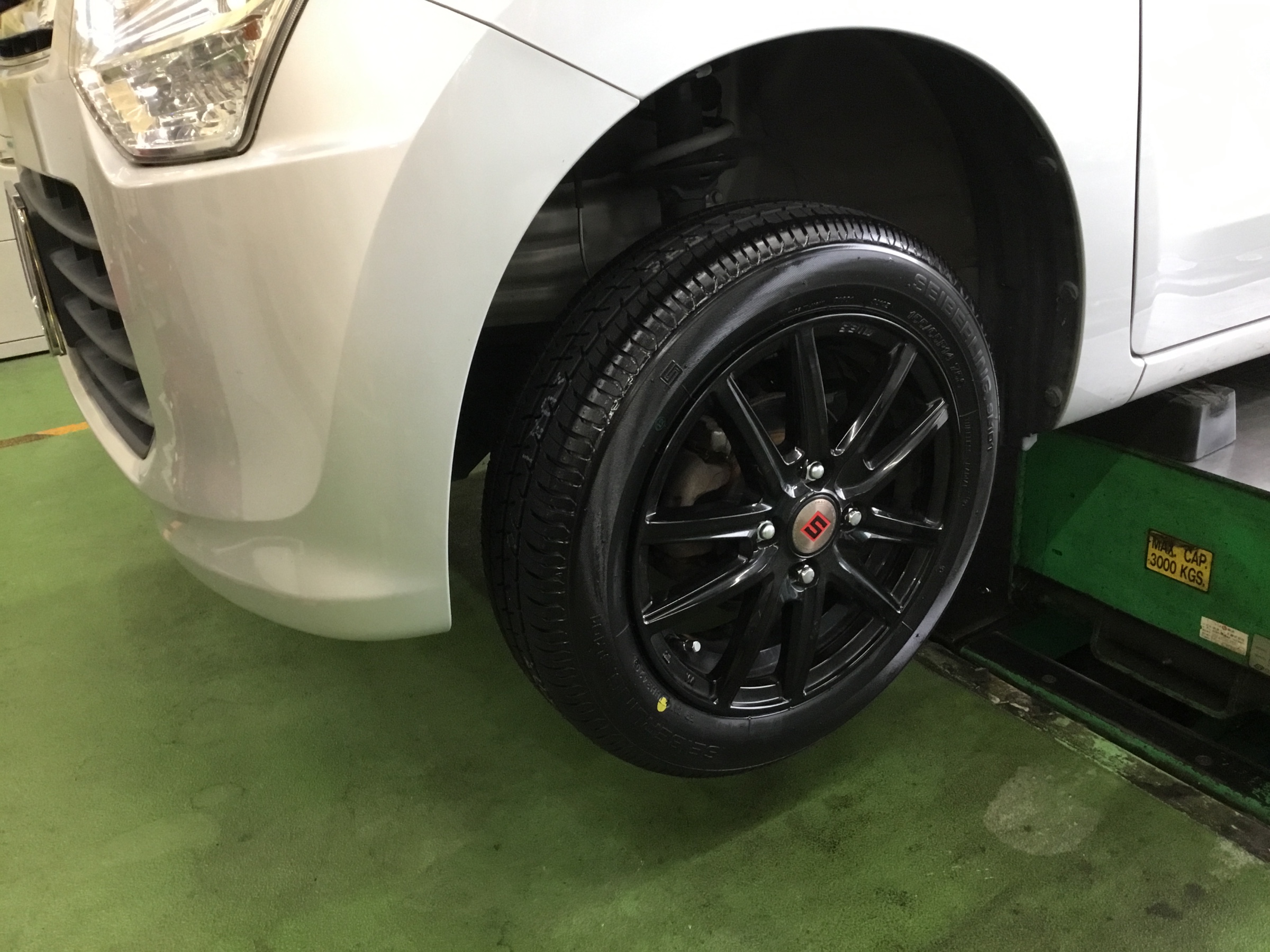 タイヤ交換 スズキ ワゴンR 155/65R14 SL101 | スズキ ワゴンR タイヤ
