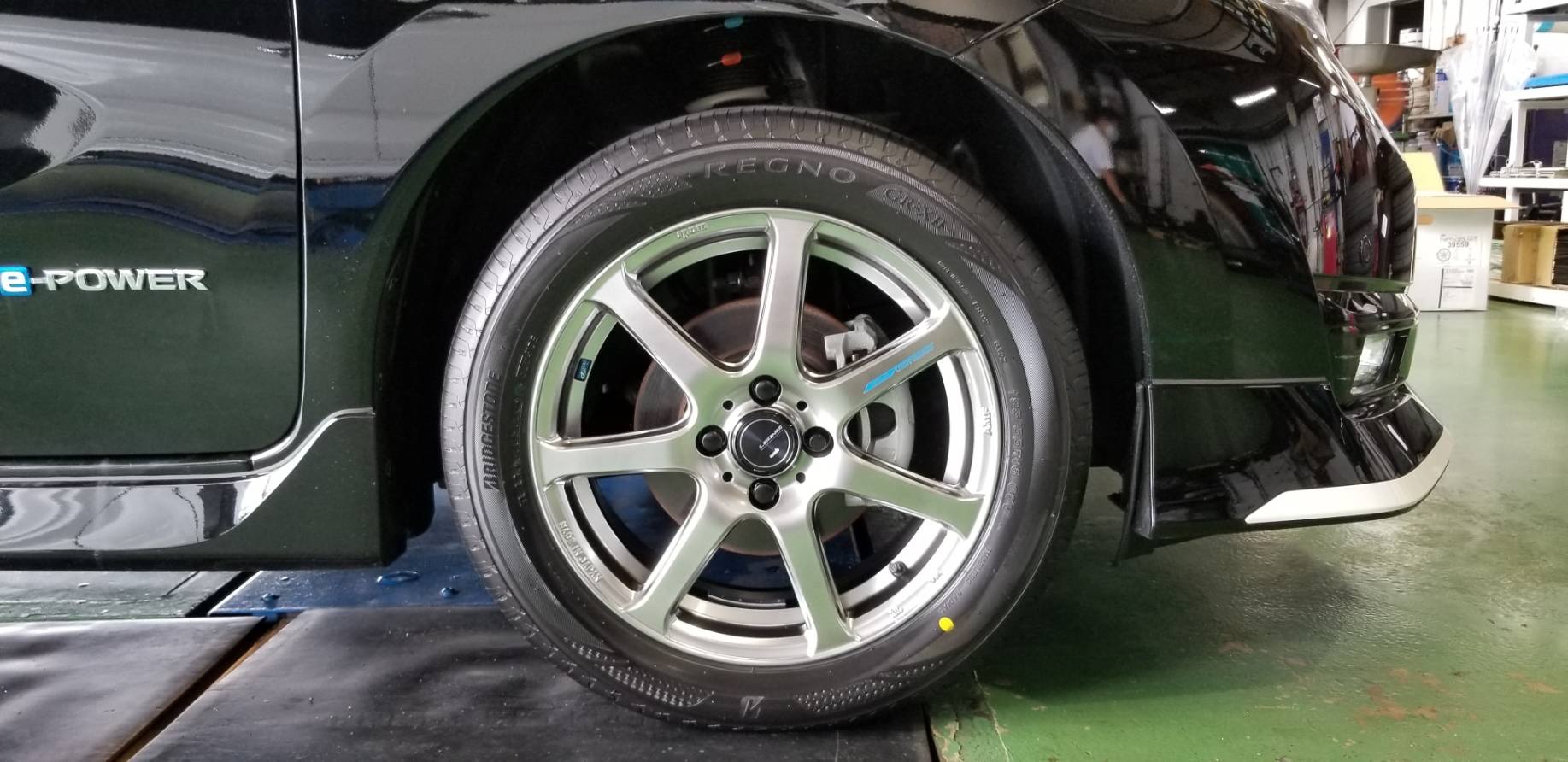 ノート GR-XII LEONIS NAVIA07 インチアップ | 日産 ノートe-POWER