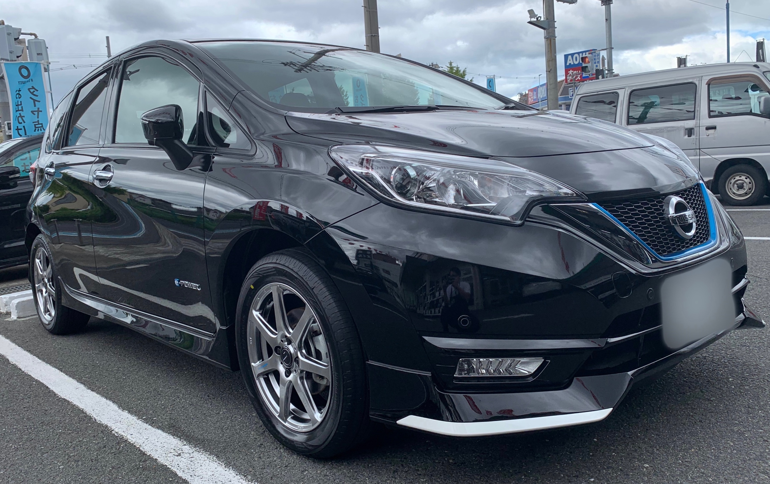 ノート GR-XII LEONIS NAVIA07 インチアップ | 日産 ノートe-POWER
