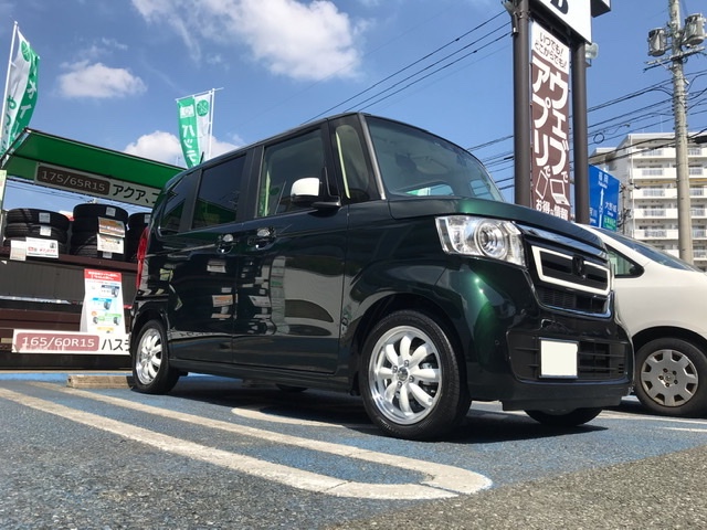 N Box の タイヤホイール交換しました ホンダ N Box タイヤ タイヤ ホイール関連 タイヤ ホイール交換 作業日記 タイヤ館 春日 タイヤからはじまる トータルカーメンテナンス タイヤ館グループ