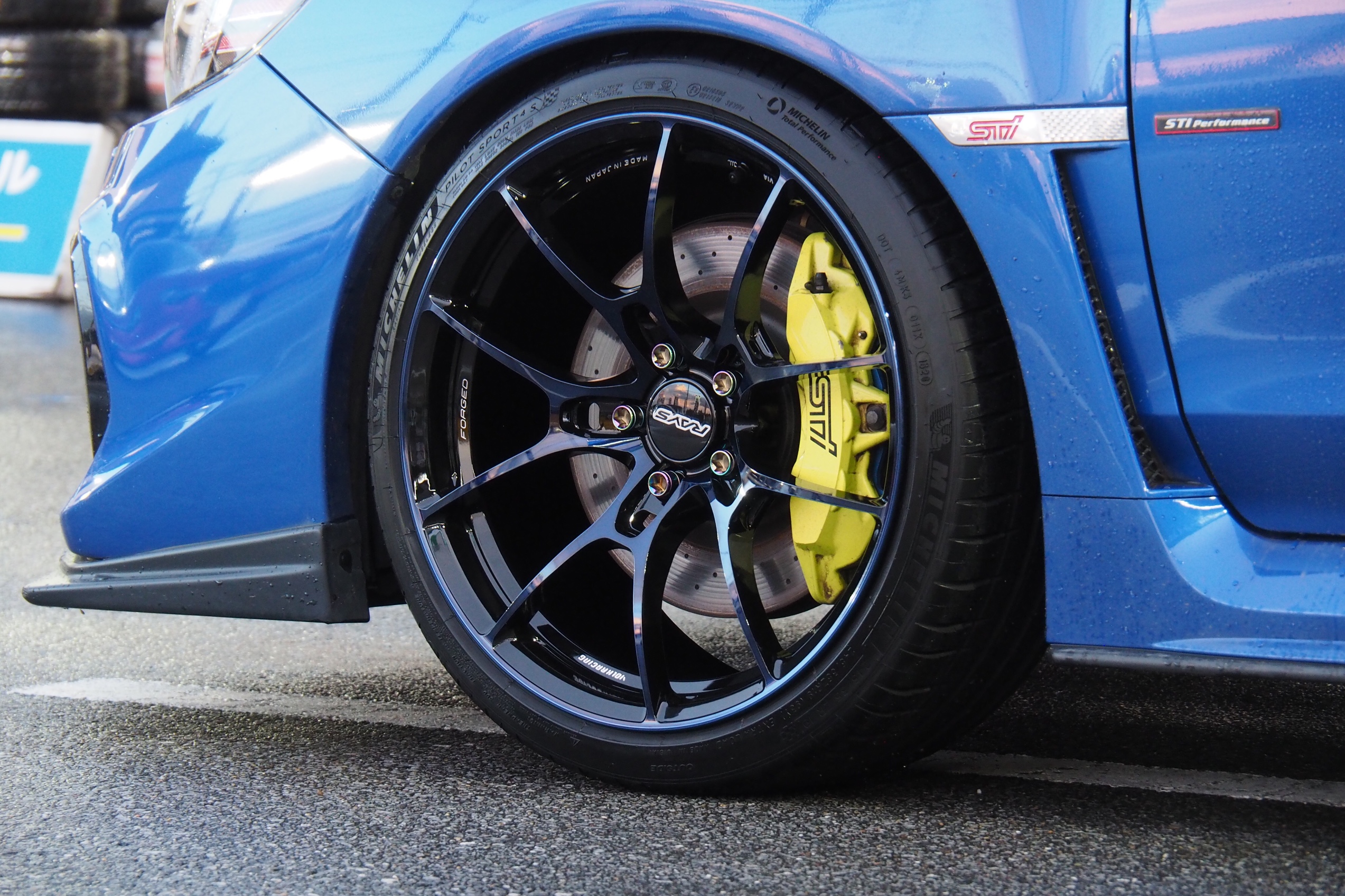 WRX 【レイズ アルミホイール 取付】 | スバル WRX STI | 谷田部店の ...