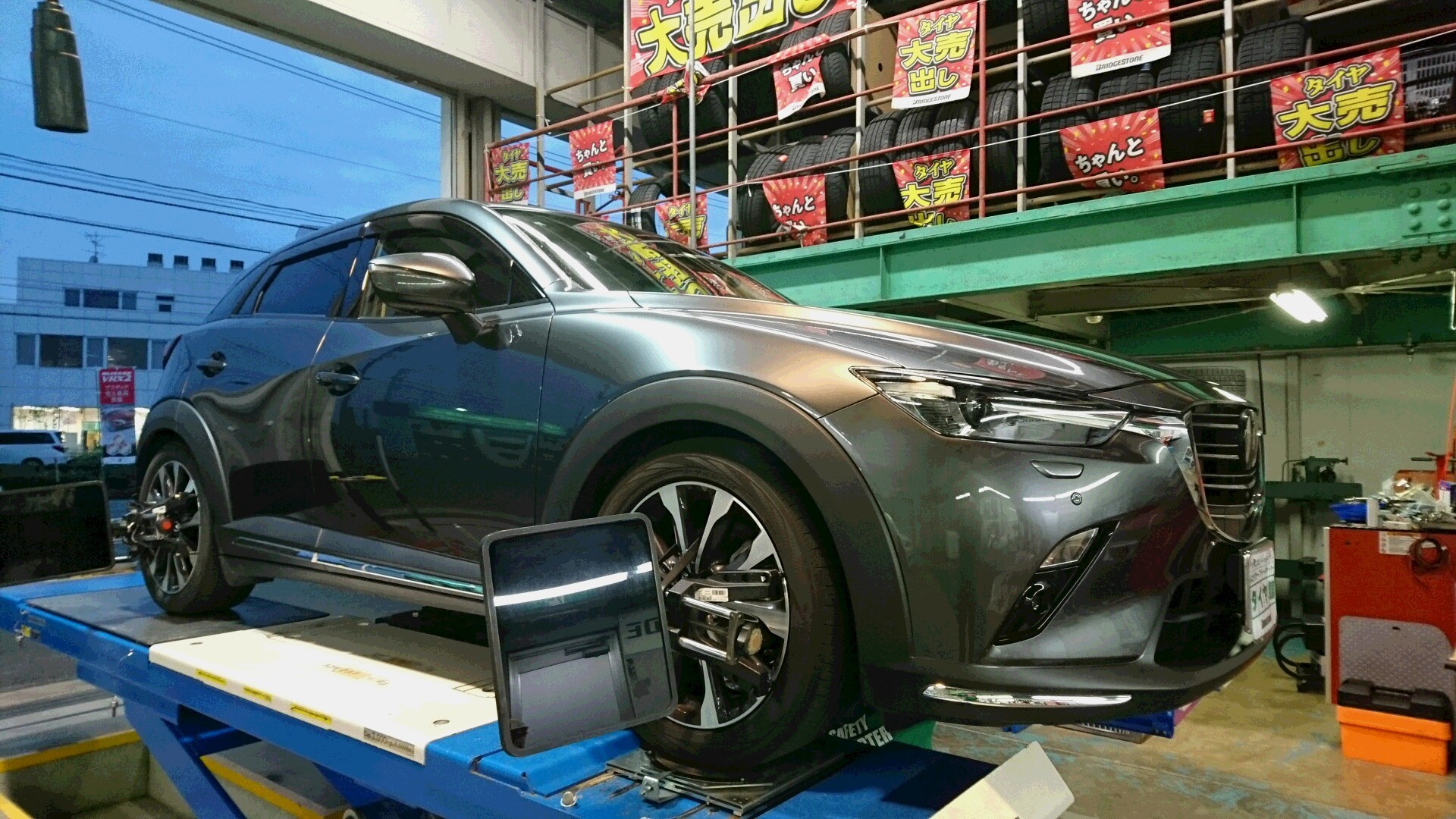 Mazda Cx 3ビルシュタイン車高調 アライメント スタッフ日記 タイヤ館 福井ｲﾝﾀｰ 石川県 福井県のタイヤ カー用品ショップ タイヤからはじまる トータルカーメンテナンス タイヤ館グループ