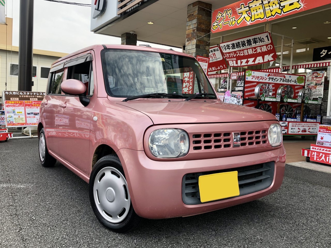 タイヤ交換対象】スズキ アルト ラパン HE22系 MID シュナイダー SX-2