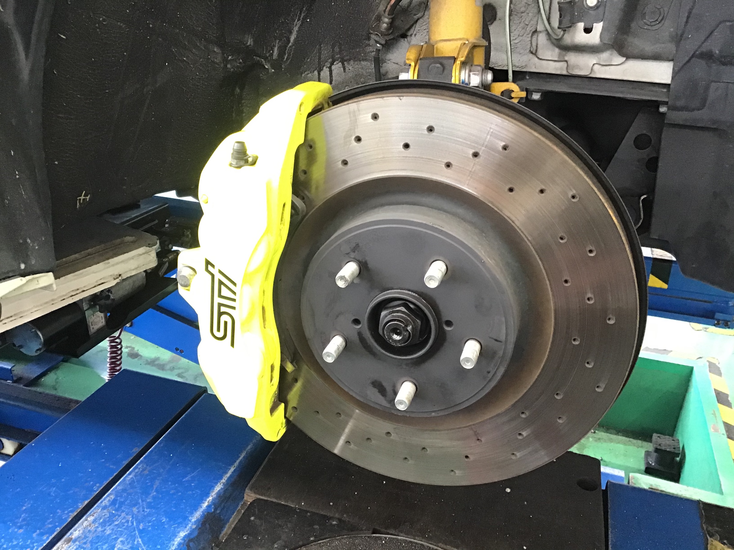 WRX STI × ボルクレーシングZE40 TIME ATTECKⅡ × ポテンザRE004