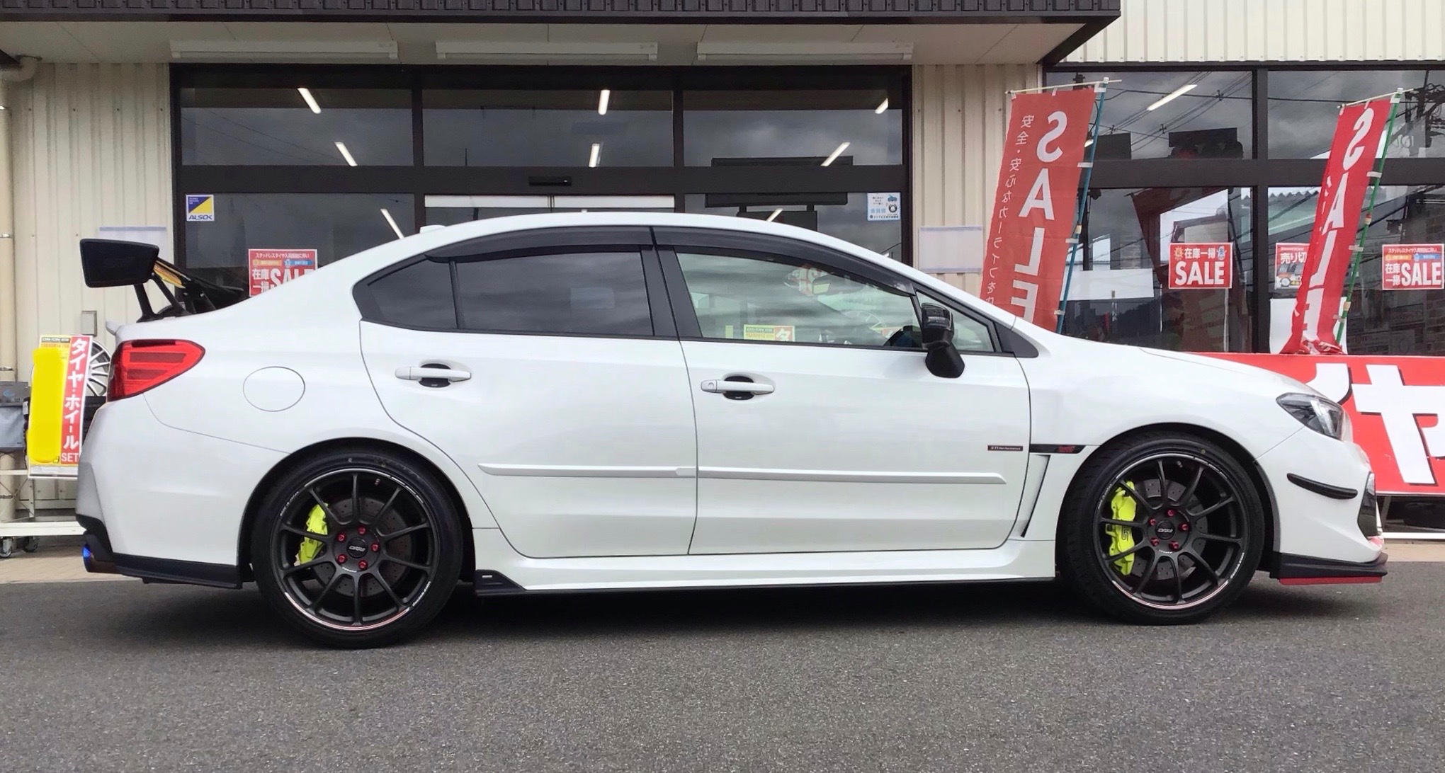 WRX STI × ボルクレーシングZE40 TIME ATTECKⅡ × ポテンザRE004