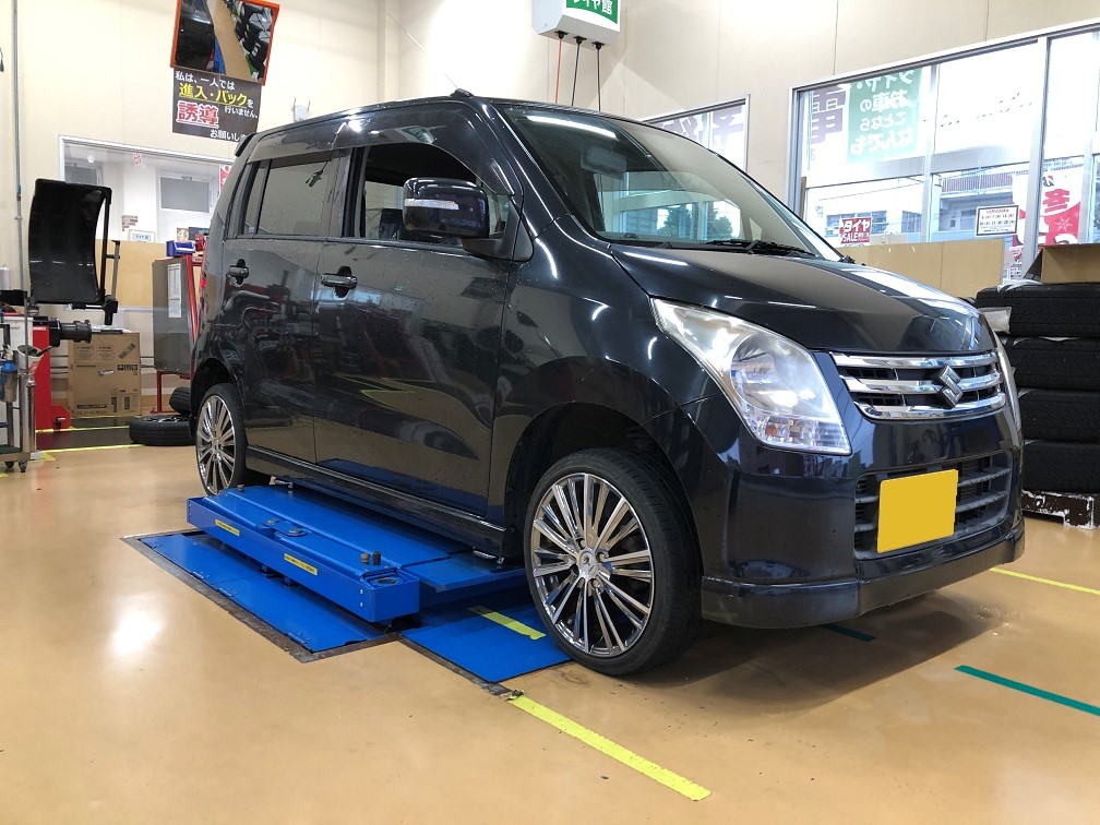 ワゴンRで純正サイズにインチダウン スズキ ワゴンR ホイール サービス事例 タイヤ館 西横浜 タイヤからはじまる、トータル