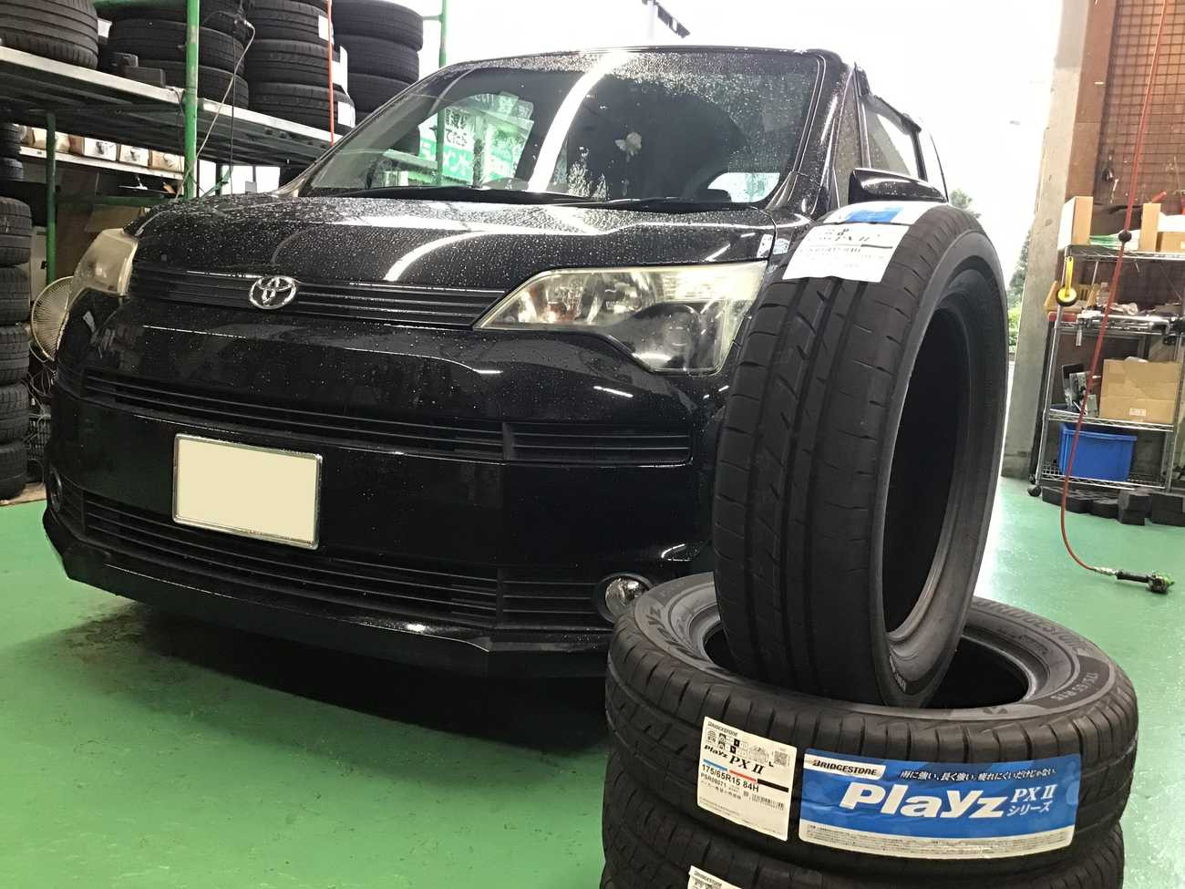 トヨタ「スペイド」NCP145 タイヤ交換 175/65R15 | トヨタ スペイド