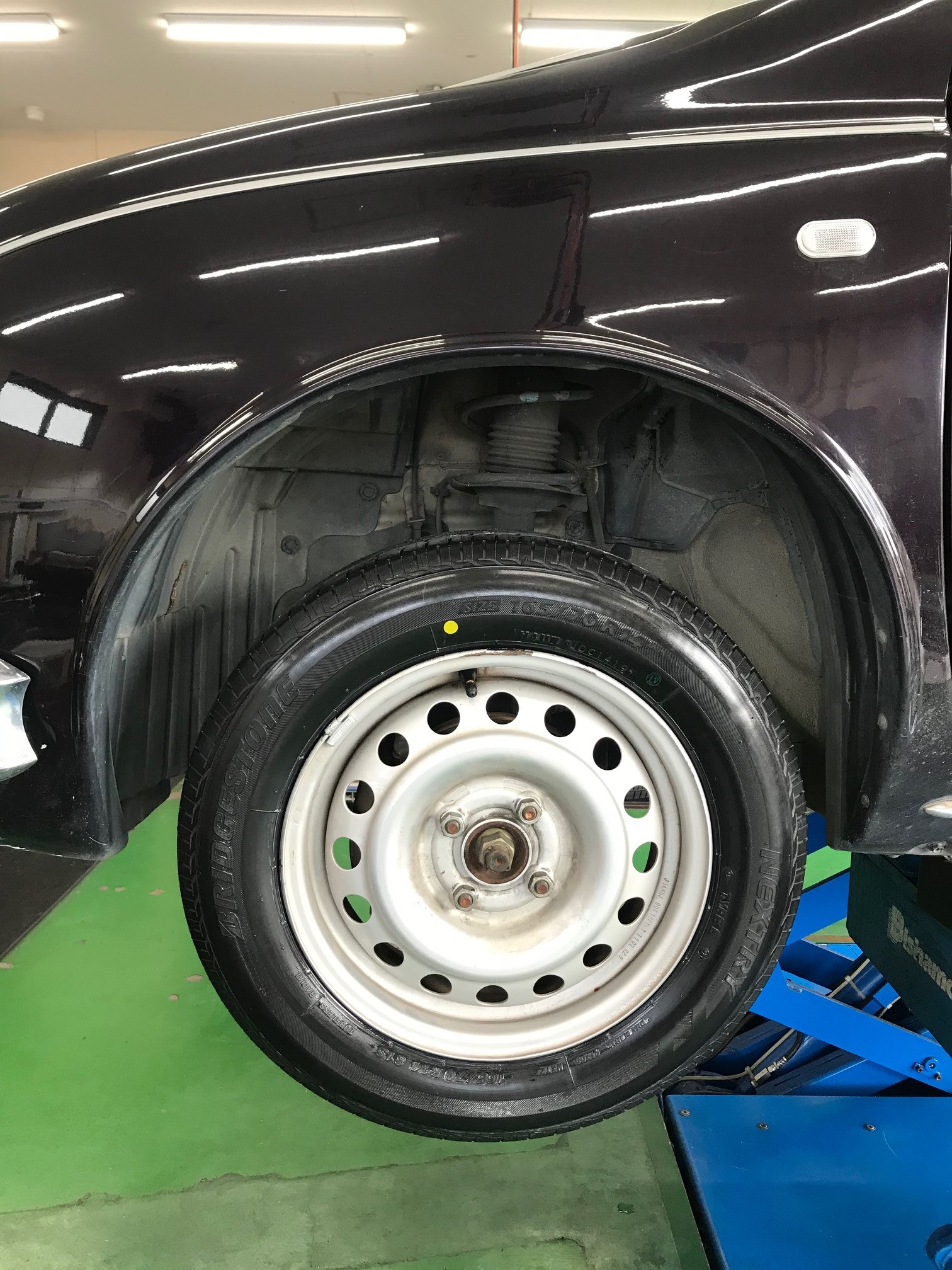 良質 日産K12マーチ サマータイヤ 手渡し可 新品・未装着 スタッドレス