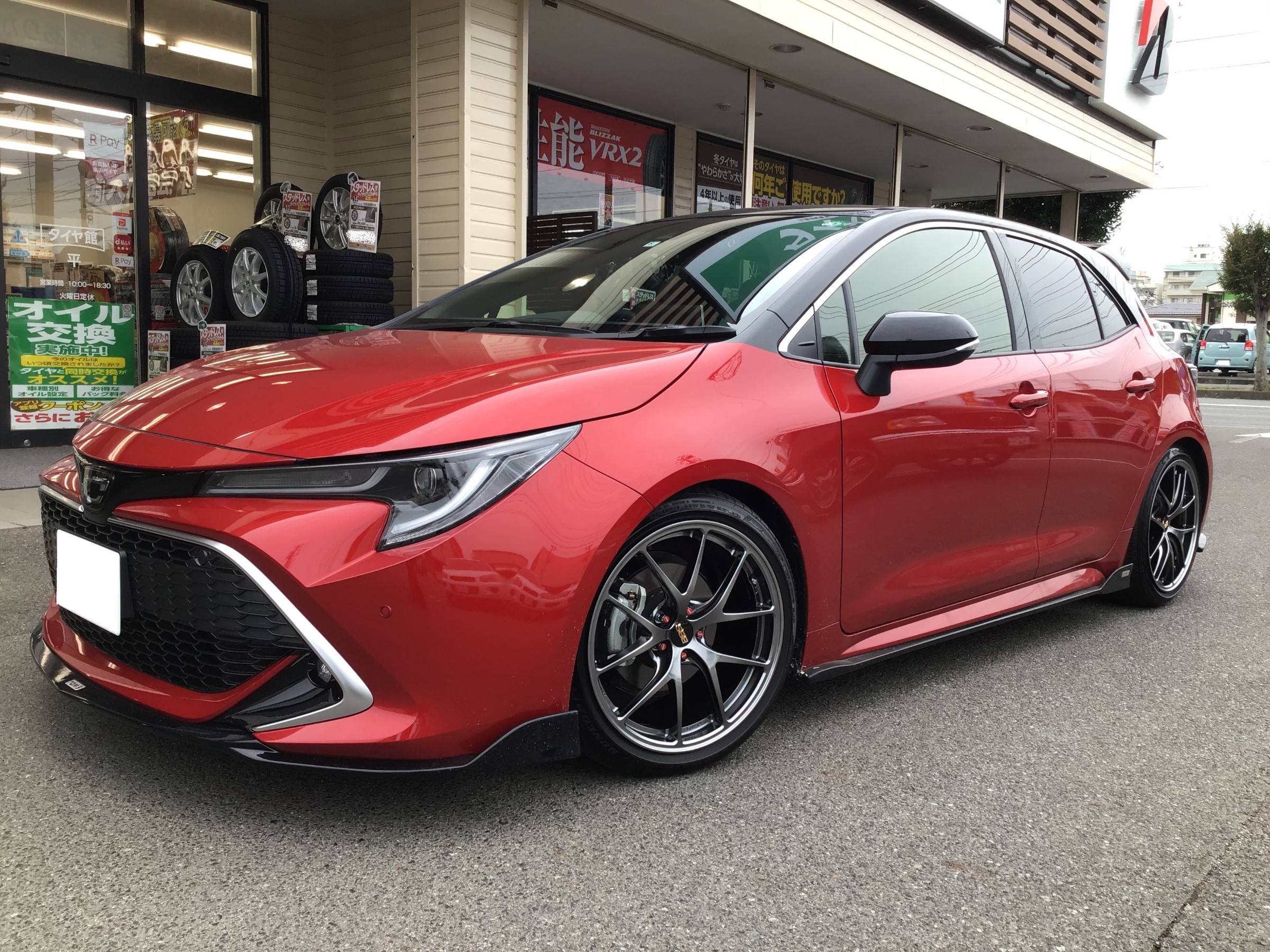 カローラスポーツ × BBS RI-A 18インチ 装着 | トヨタ カローラ