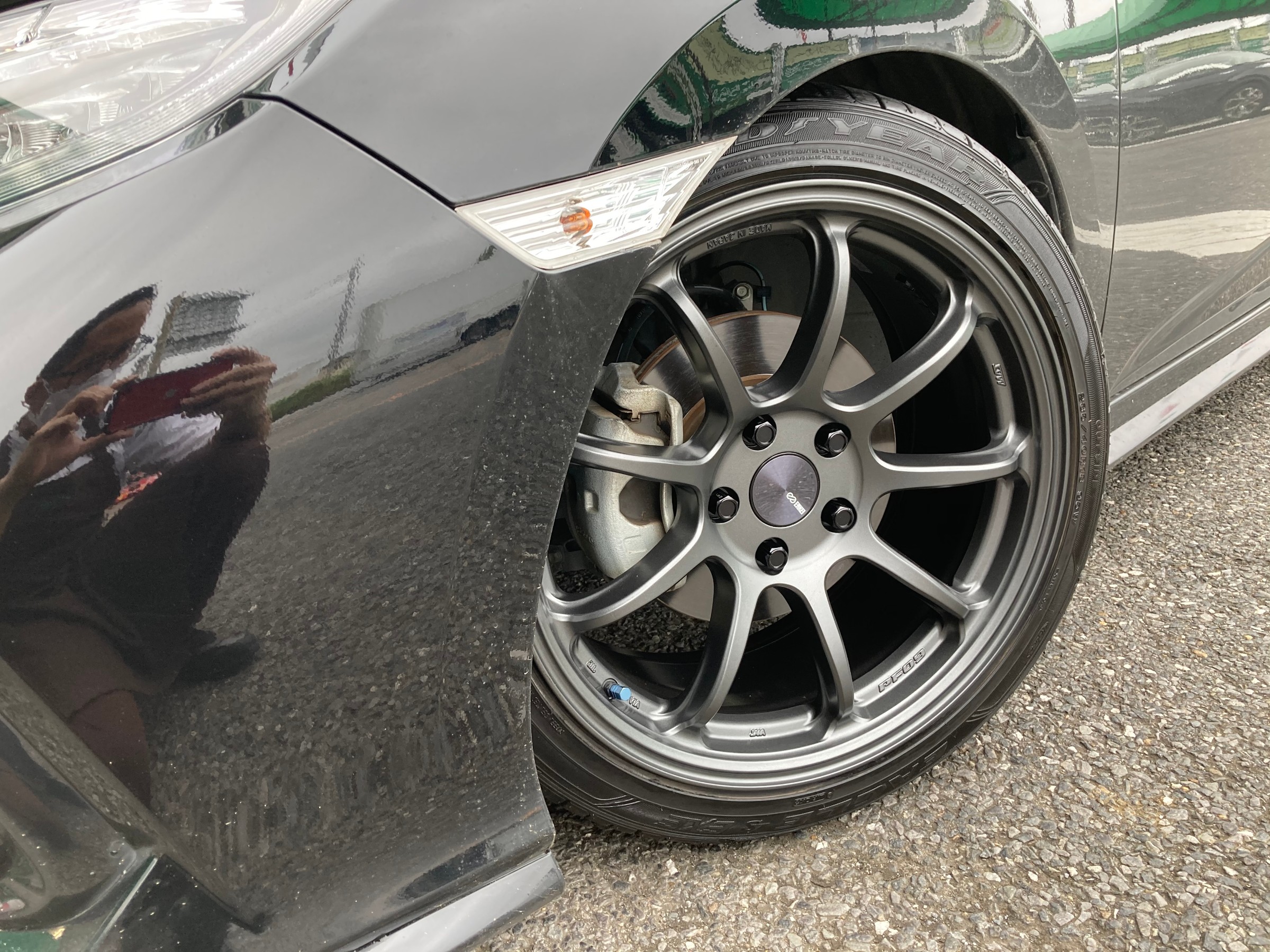 ホンダ・シビック・FK7】エンケイの新作ホイール『PF09』を装着