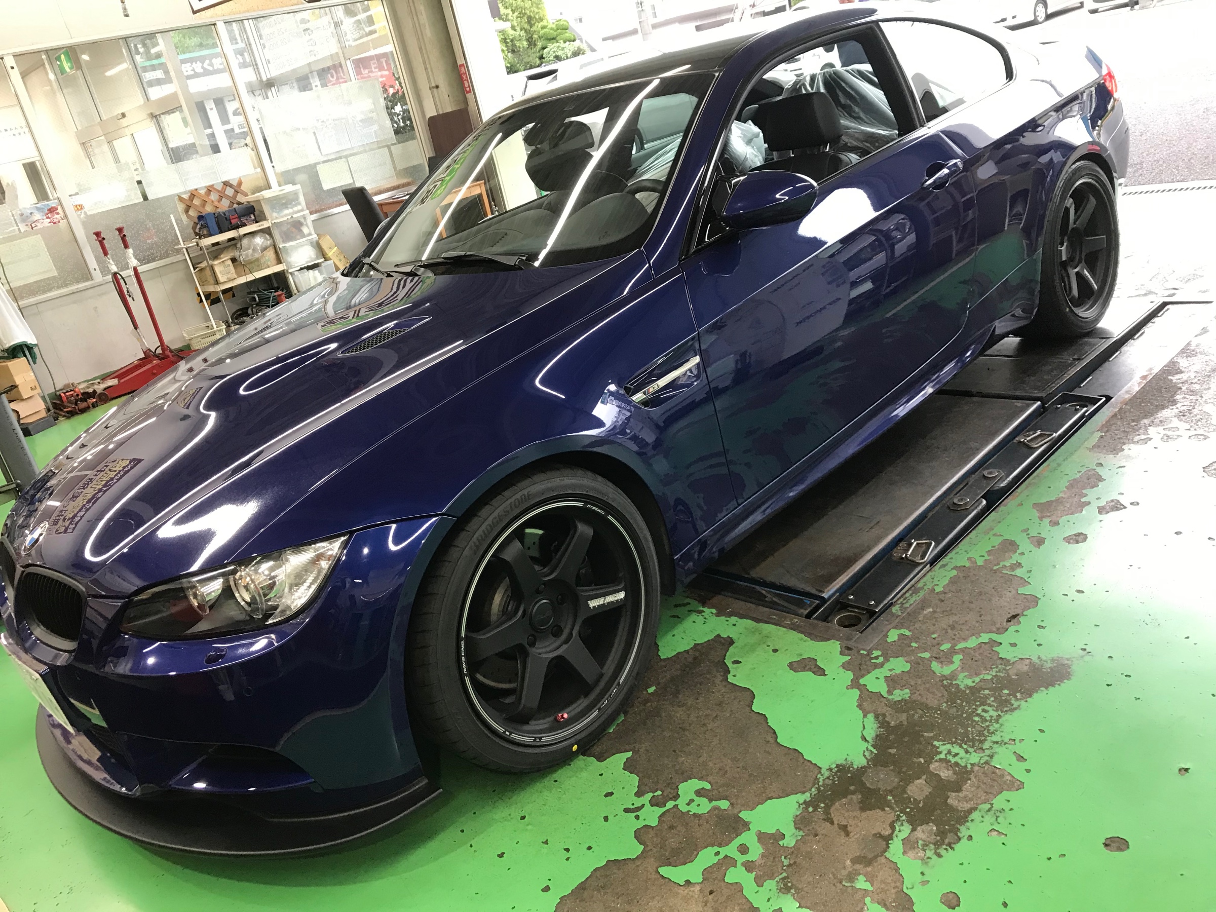 BMW M3（E92）ポテンザS007A取付！ | BMW M3 タイヤ タイヤ・ホイール