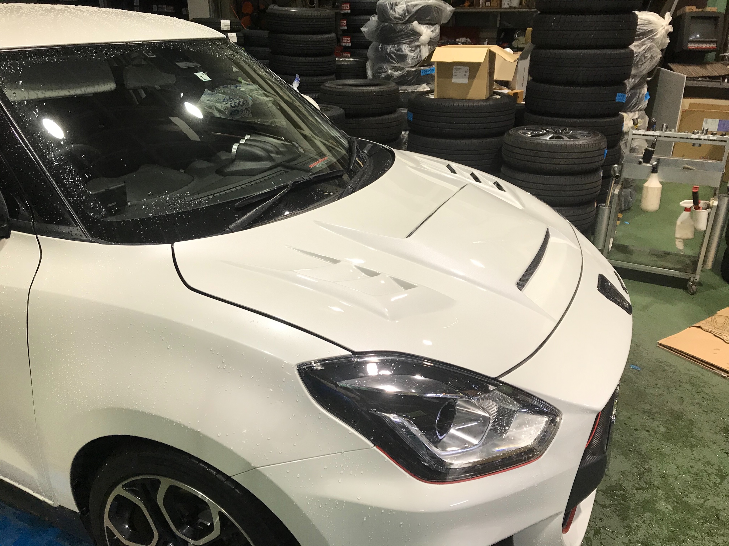 zc33s スイフトスポーツ用 リザルトジャパン ボンネット
