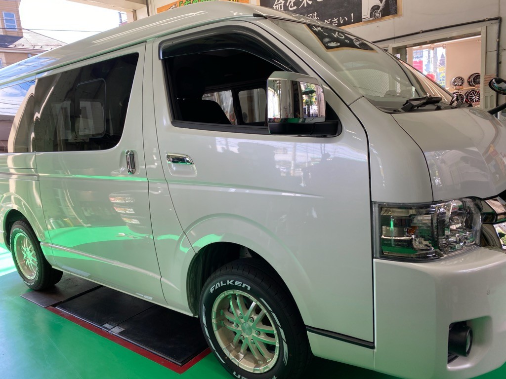 200系ハイエース CUSCO ショックアブソーバー「ツーリングA」+フロント
