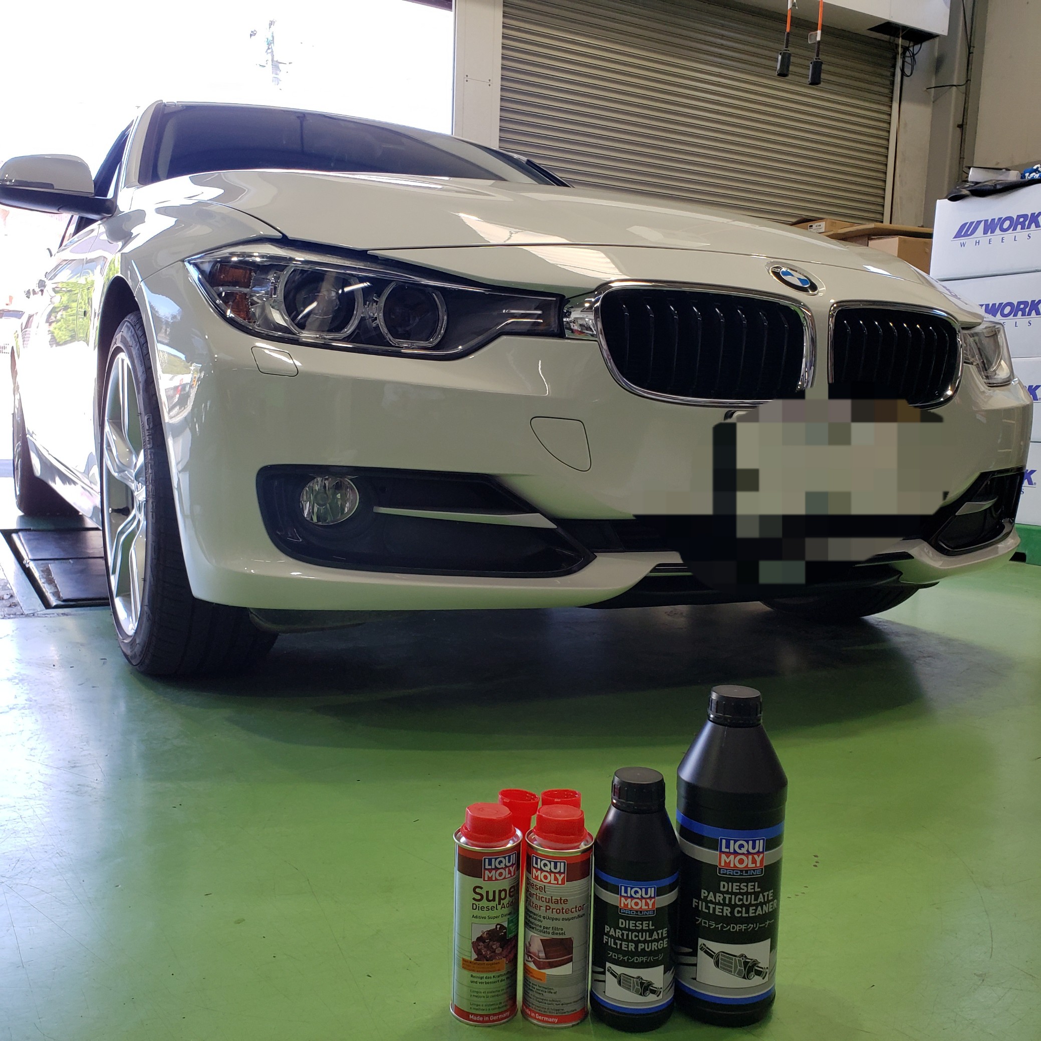 Bmw 3ｄ F30 3シリーズ Dpfクリーニング施工をしました 技術サービス施工事例 タイヤ館 福岡東 タイヤからはじまる トータルカーメンテナンス タイヤ館グループ