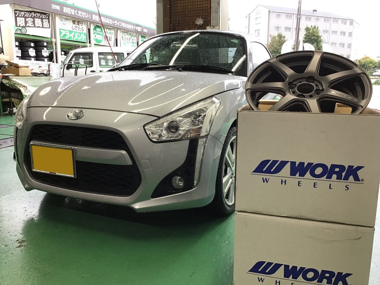 ダイハツ「コペン ローブ」LA400K ホイール交換 16インチ | 店舗