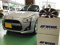 ダイハツ「コペン ローブ」LA400K ホイール交換 16インチ | 店舗
