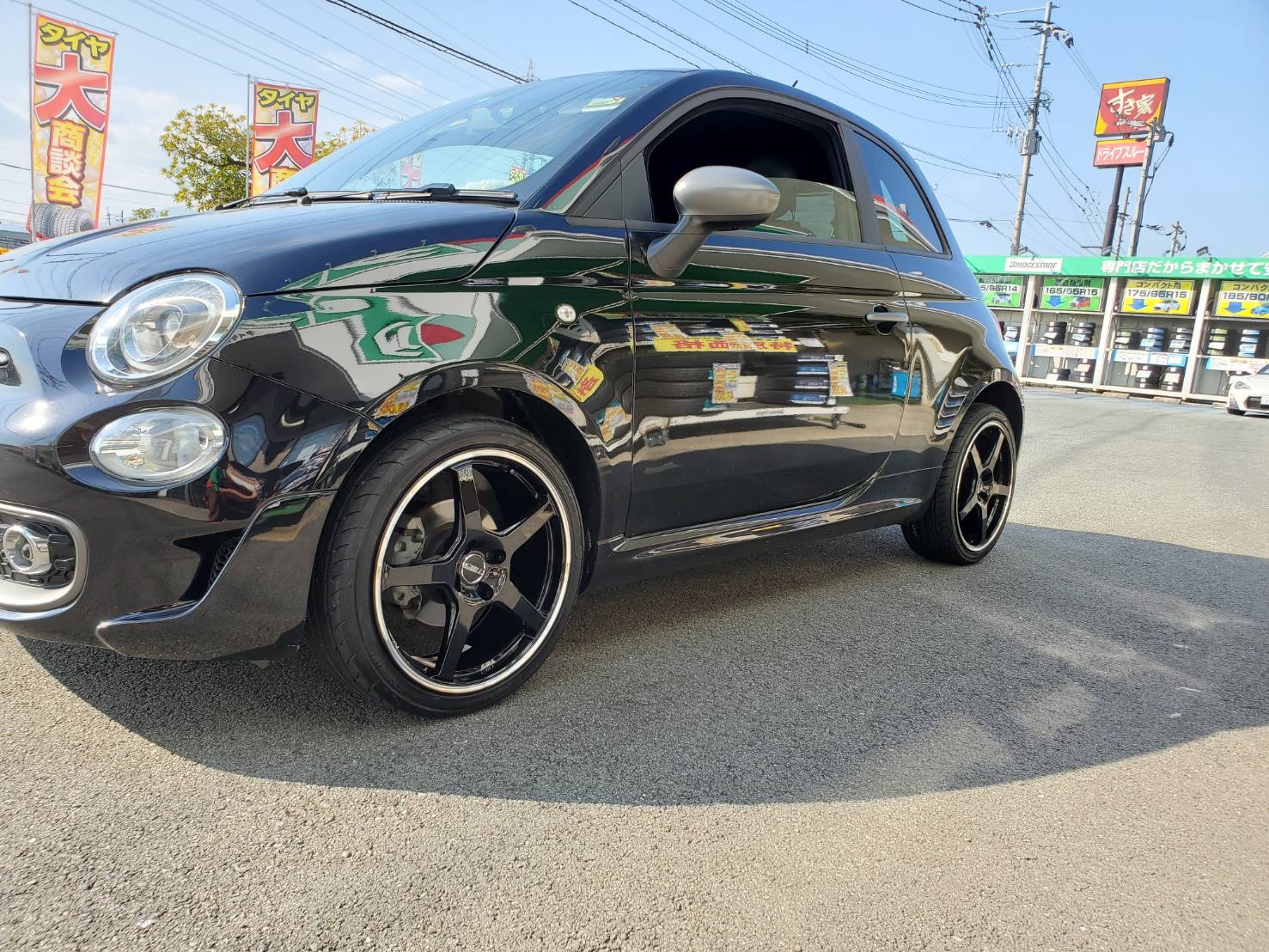 Darumaさん専用　FIAT500S　タイヤホイール2 Darumaさん専用 FIAT500S タイヤホイール2 ホイール交換 | 店舗