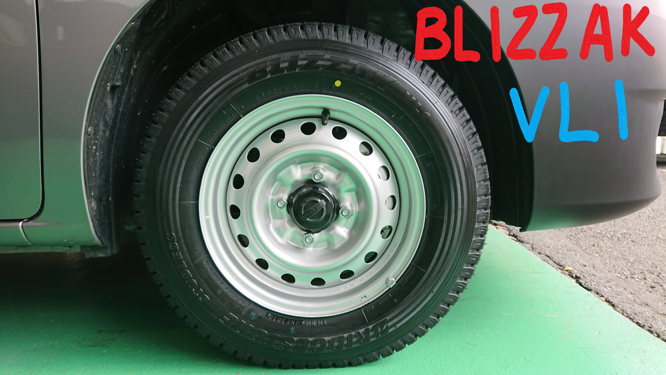 NV200に！CVW+ブリヂストン製165/80R14LTバリ溝スタッドレス！ | www