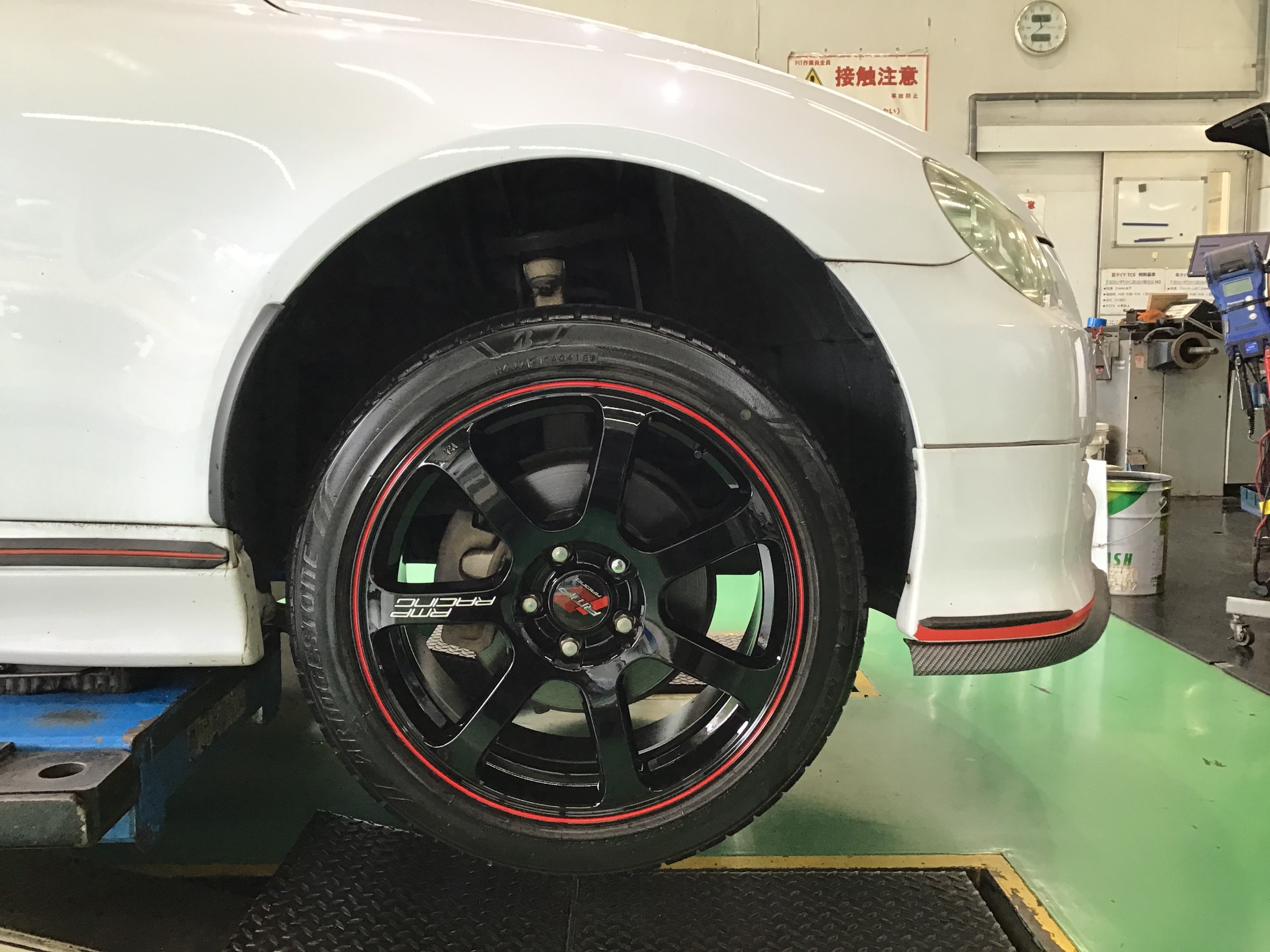 トヨタ マークX 18インチ取付け トヨタ マークX ホイール