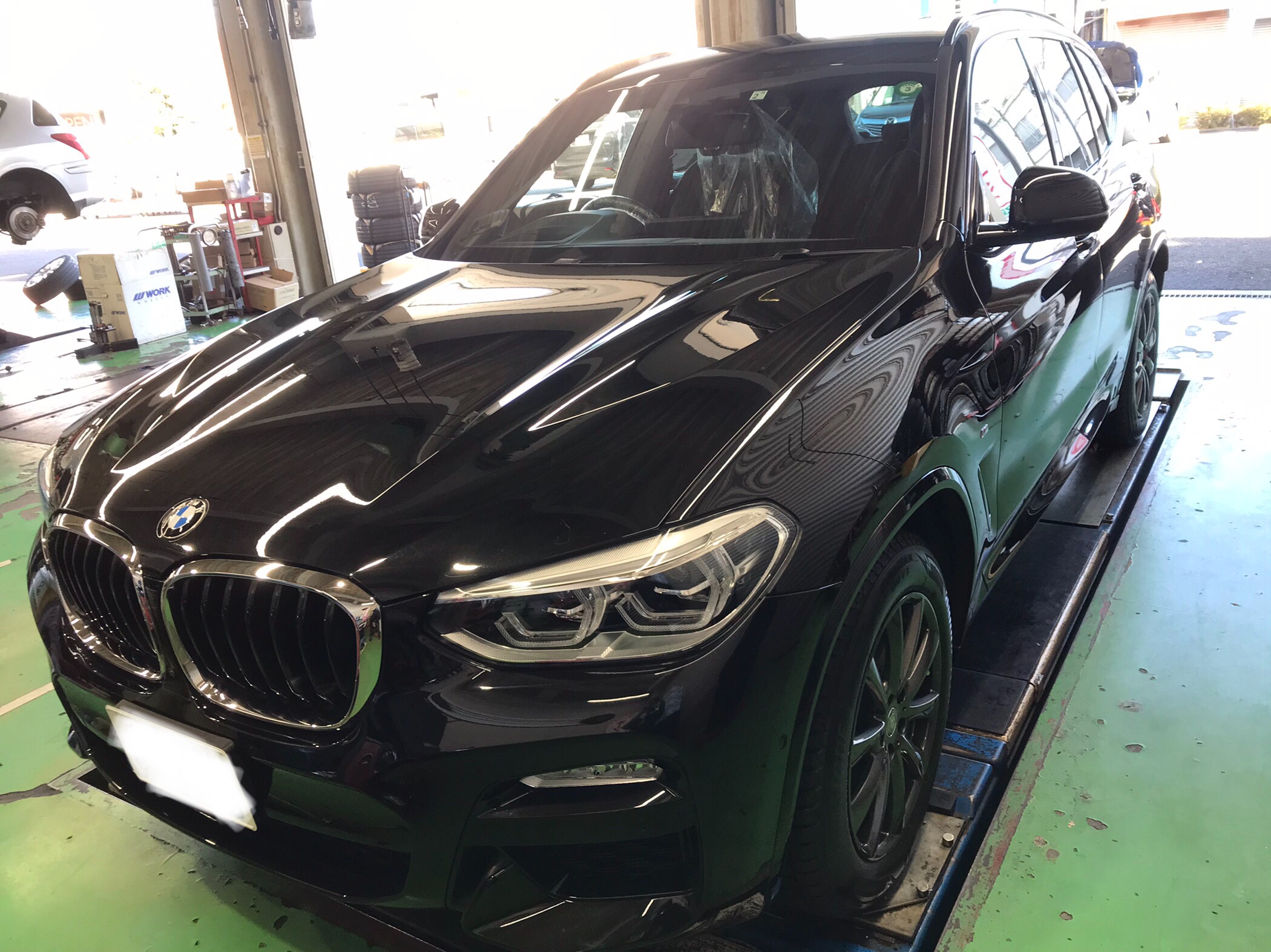 BMW X3（G01）スタッドレスセット+アライメント！ | BMW X3 タイヤ