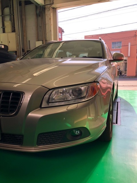 ボルボ V70 ブレーキパッド、ブレーキローター交換 | ボルボ V70