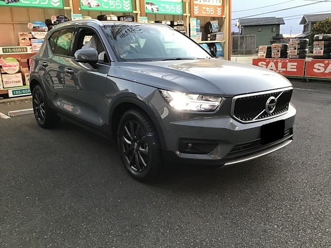 VOLVO XC40 スタッドレスタイヤ交換 | ボルボ XC40 タイヤ タイヤ