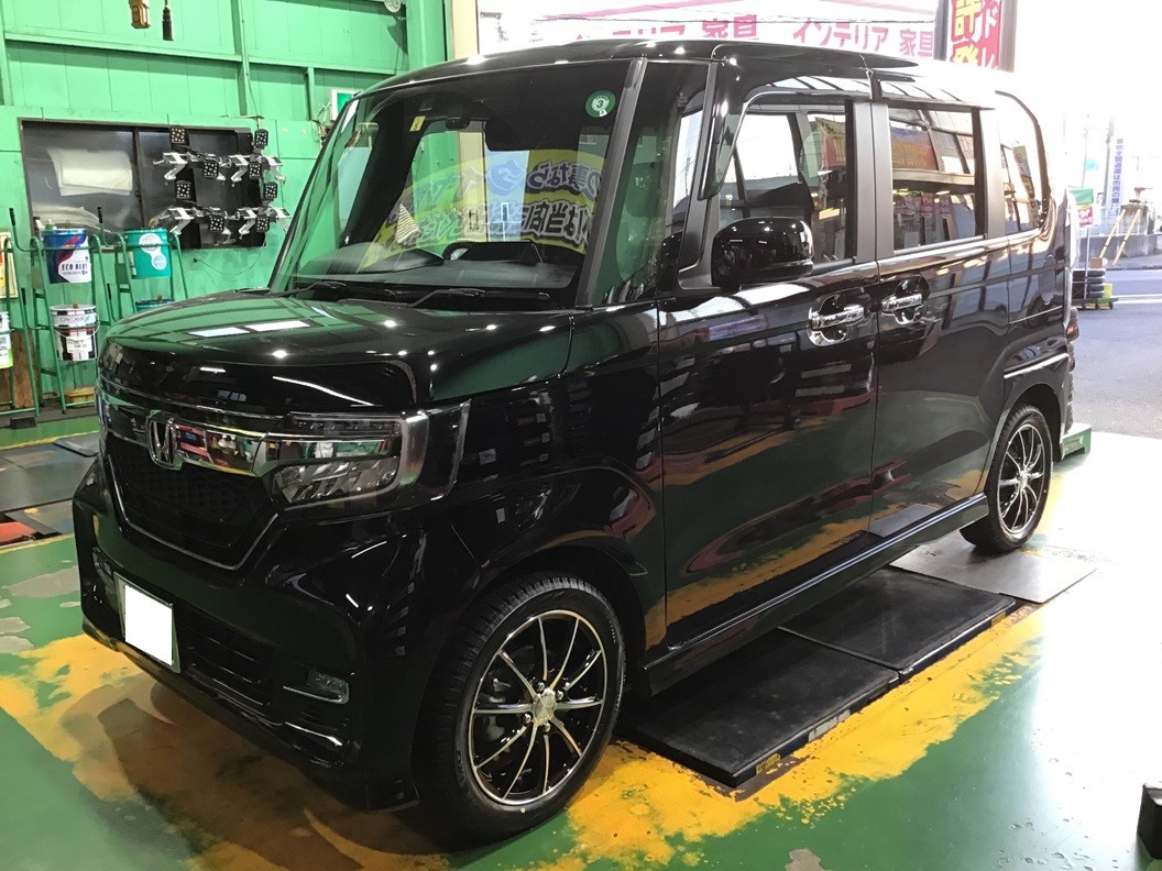 ☆N-BOX タイヤ＆アルミホイール交換☆ | 店舗おススメ情報 | タイヤ館