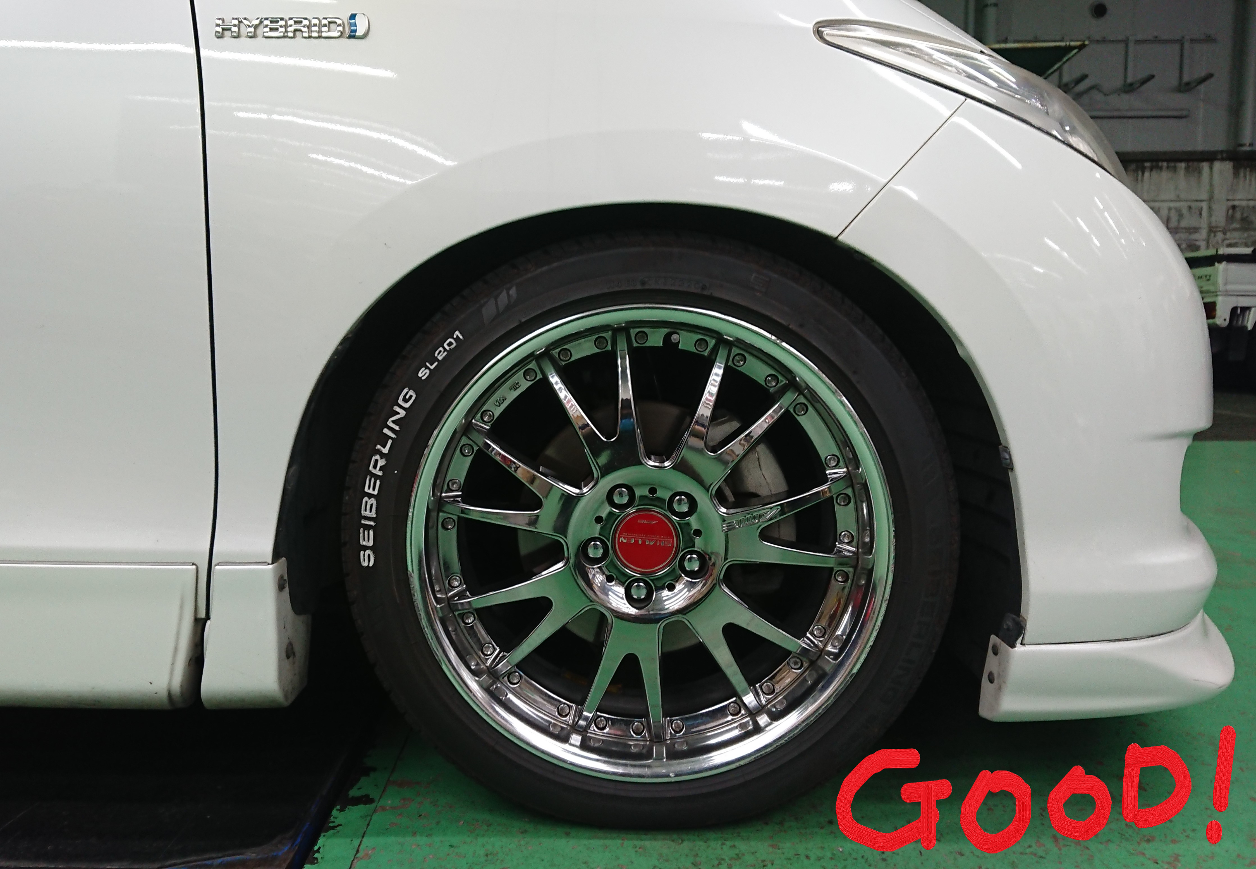 2022新発 AHR20 4WD エスティマ ハイブリットテインTEIN車高調 Z FLEX