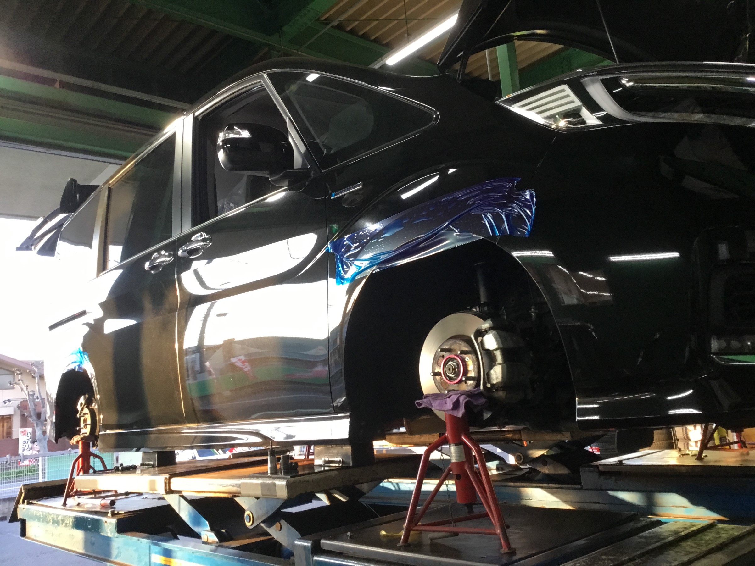 RP5型ステップワゴンスパーダe：HEV、車高調整式サスペンション取り付け＆アライメント調整！ | ホンダ ステップワゴン その他 パーツ取付 >  サスペンション取付 | 技術サービスブログ | タイヤ館 鎌ヶ谷 | 千葉県のタイヤ、カー用品ショップ タイヤからはじまる ...