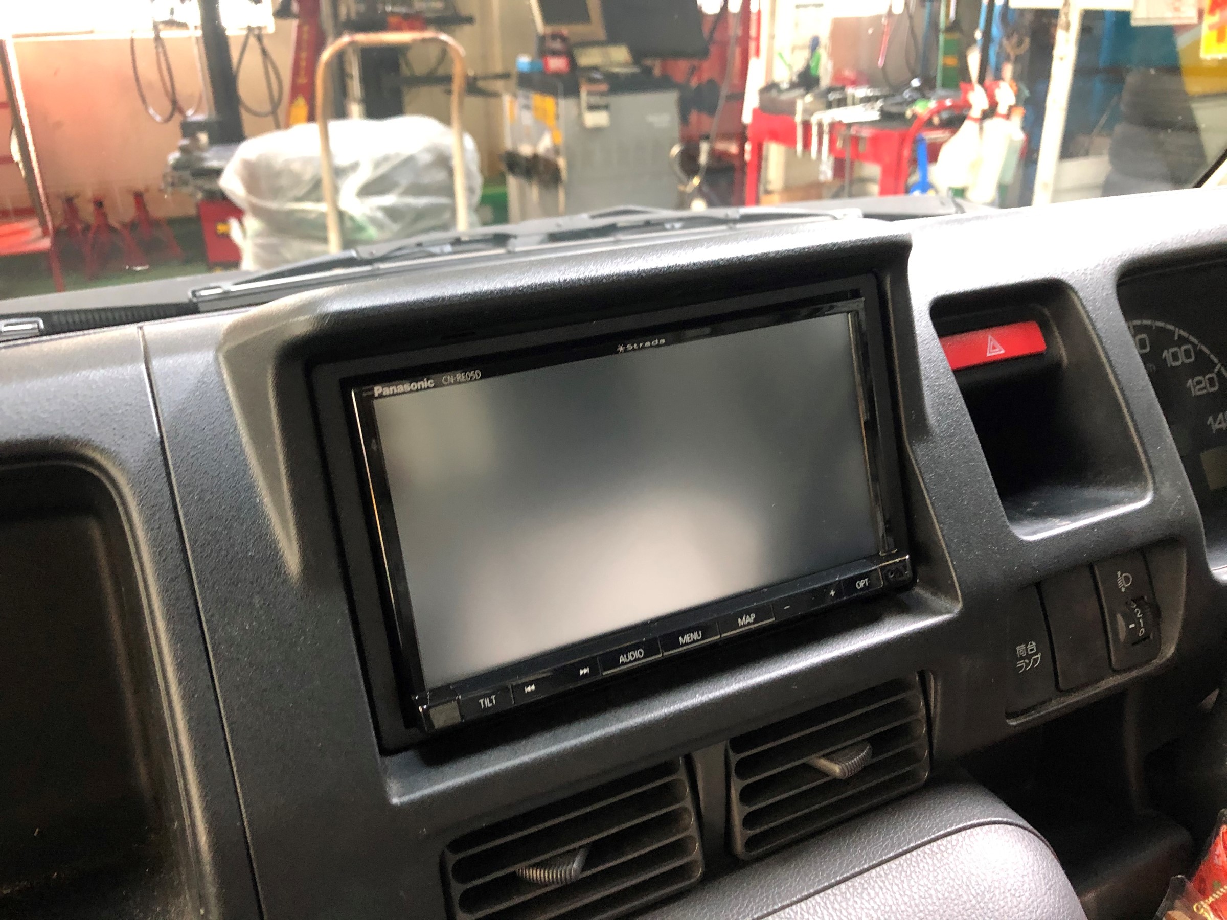 ナビ取り付け ホンダ アクティ Av ナビ機器 カー用品取付 Av商品取付 スタッフ日記 タイヤ館 佐賀大和インター タイヤからはじまる トータルカーメンテナンス タイヤ館グループ